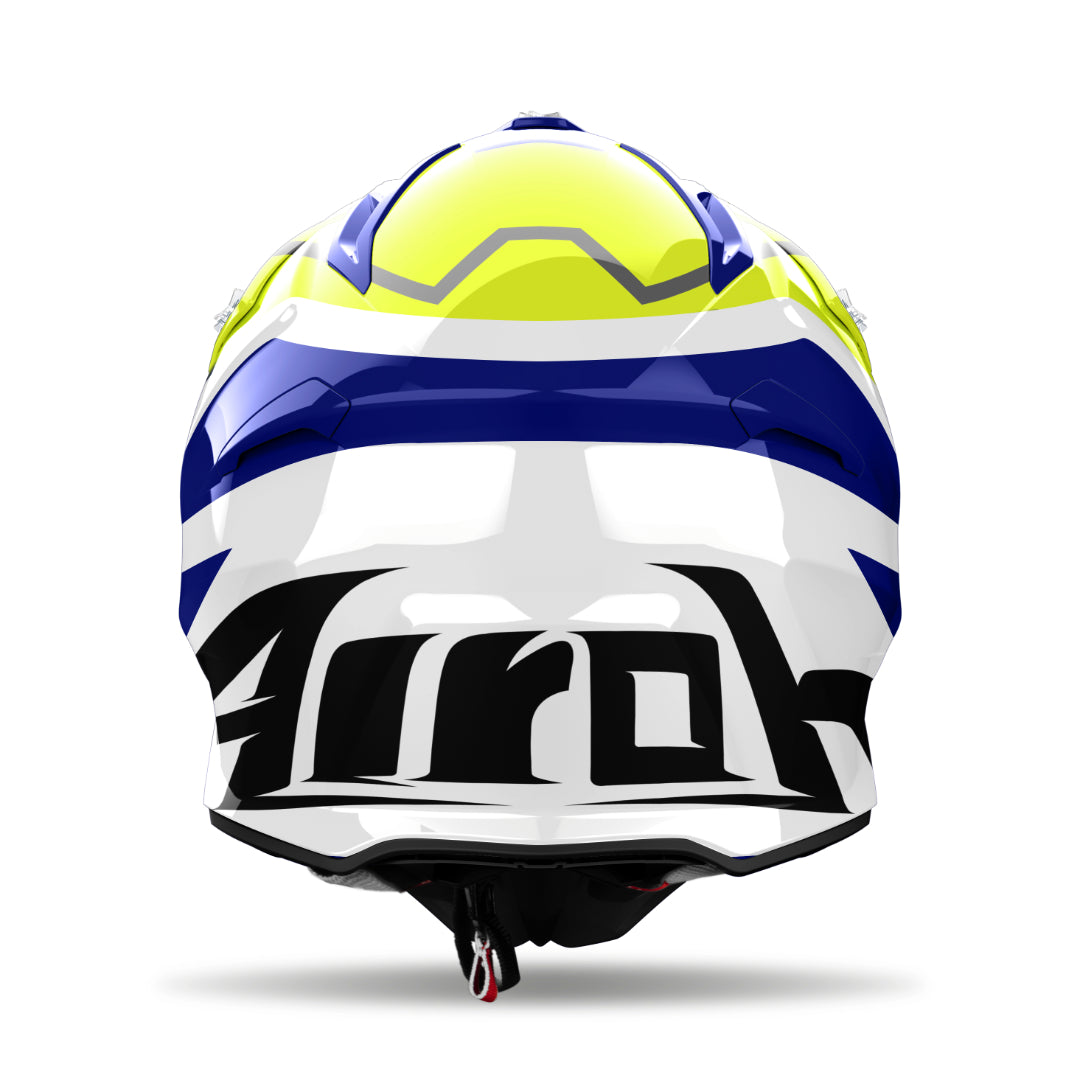 Airoh Aviator Ace 2 Ground Gloss MX Helmet Yellow