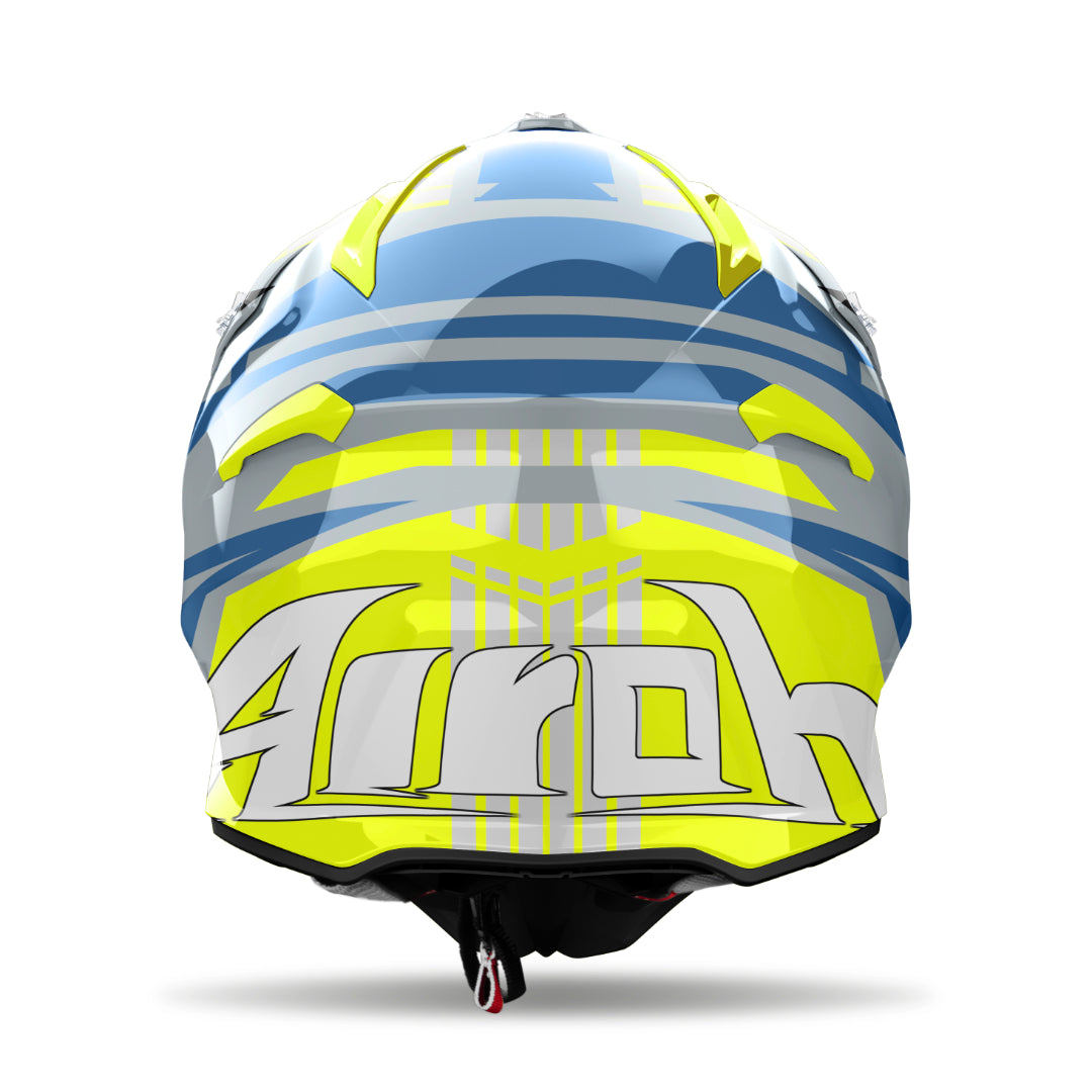 Airoh Aviator Ace 2 Proud Gloss MX Helmet Yellow