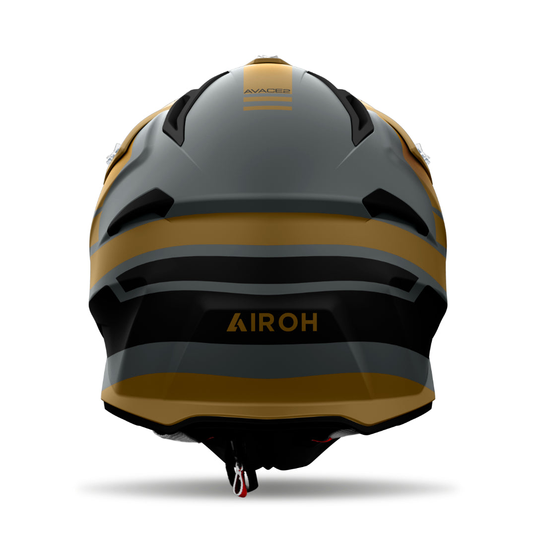 Airoh Aviator Ace 2 Sake Matt MX Helmet Gold