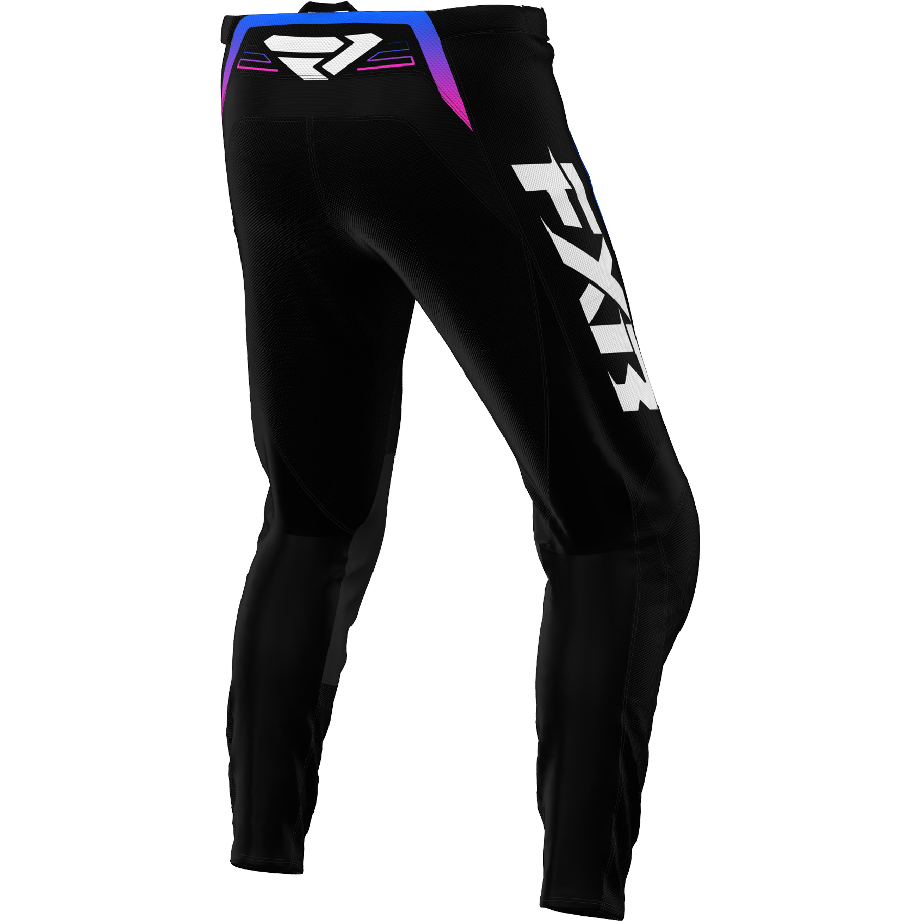 FXR Clutch MX Pant 2025 Black/Blue/Pink