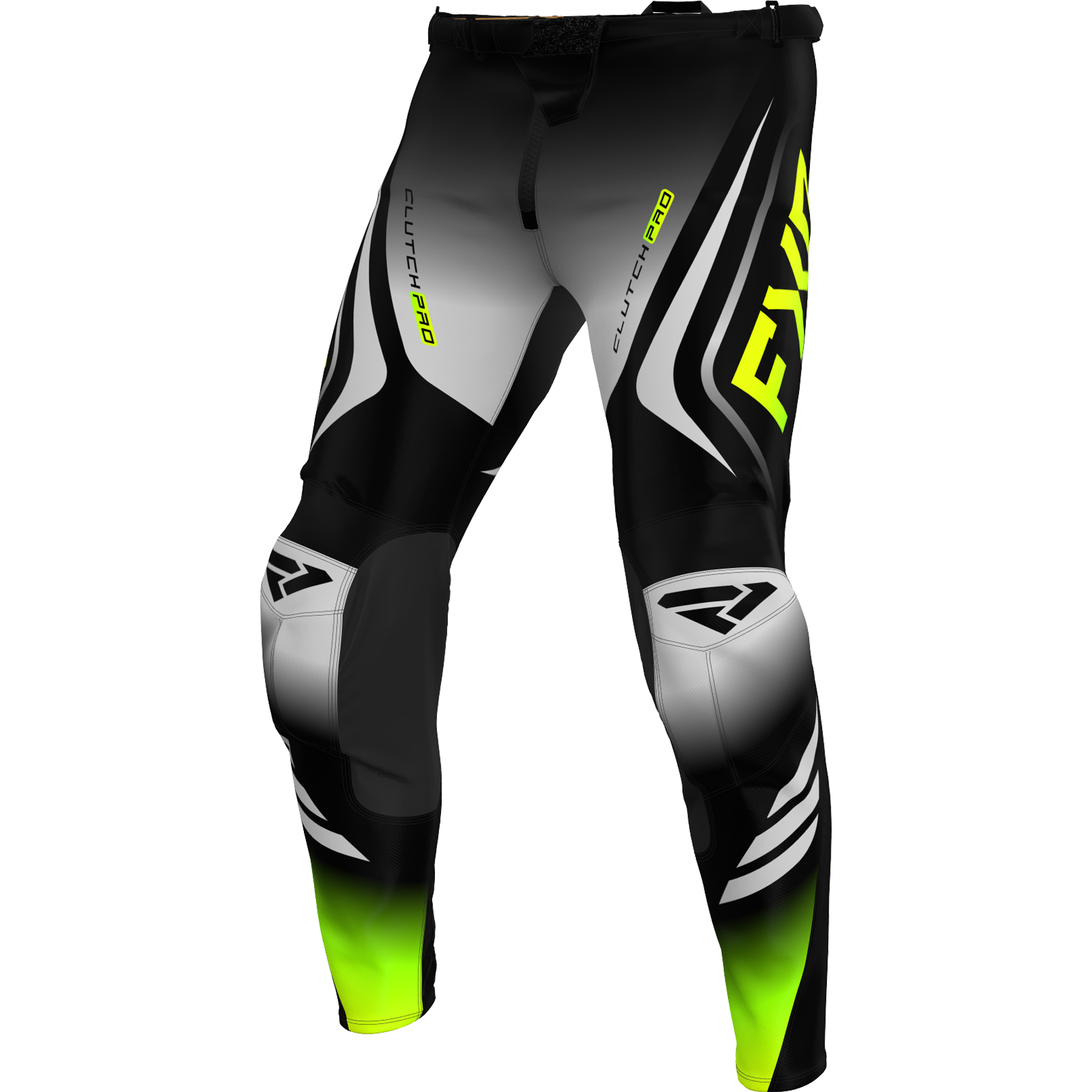 FXR Clutch Pro MX Pant 2025 Black/Grey/HiVis