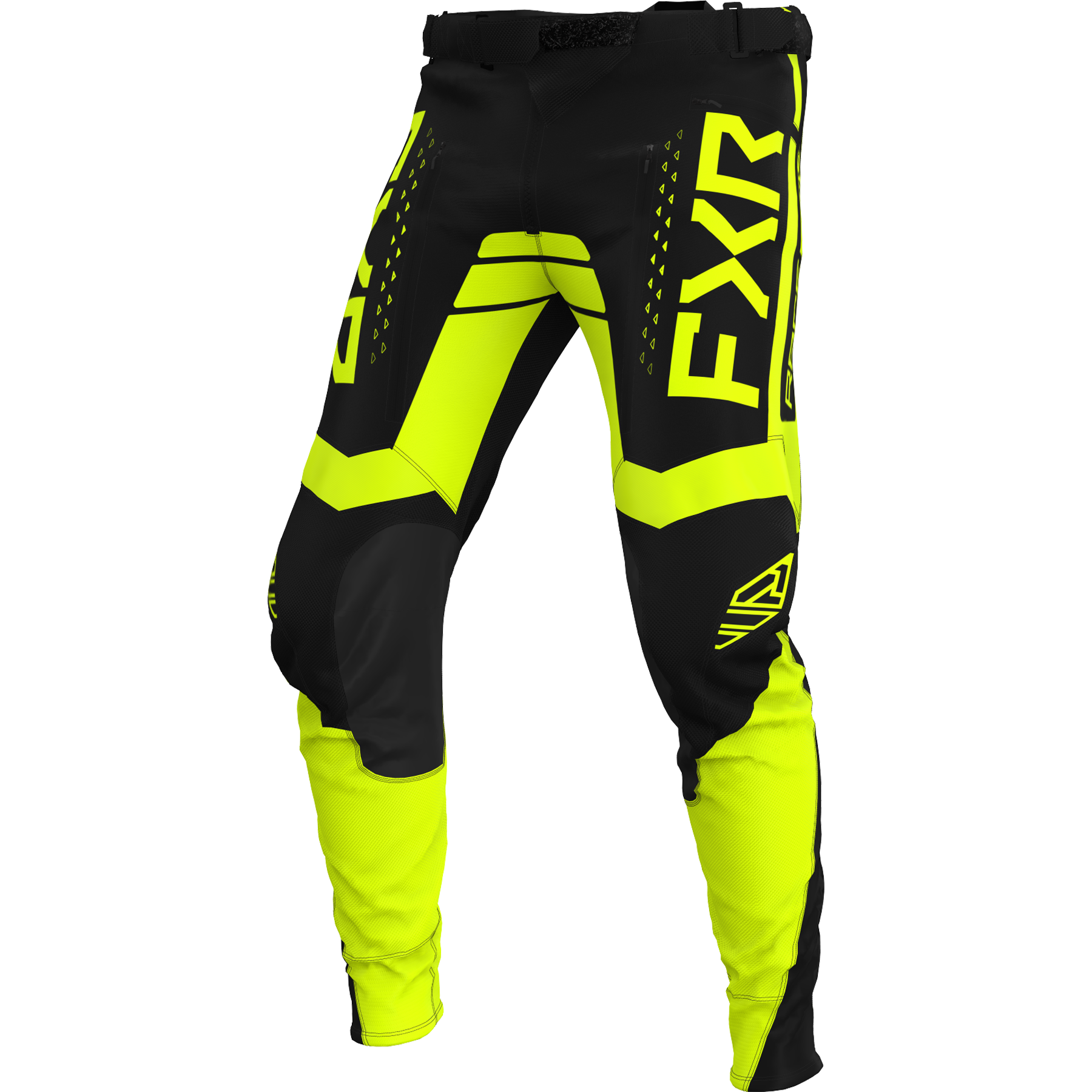 FXR Contender MX Kit Combo Black/Hi-Vis