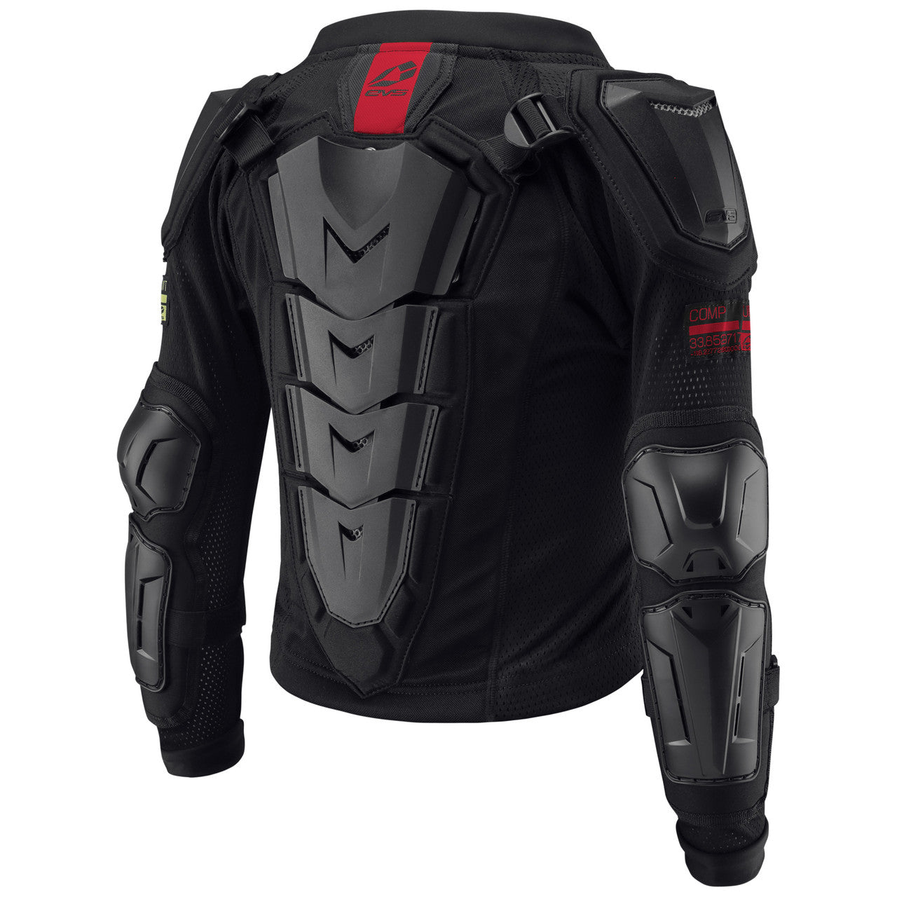 EVS Comp Suit Youth Black/Red