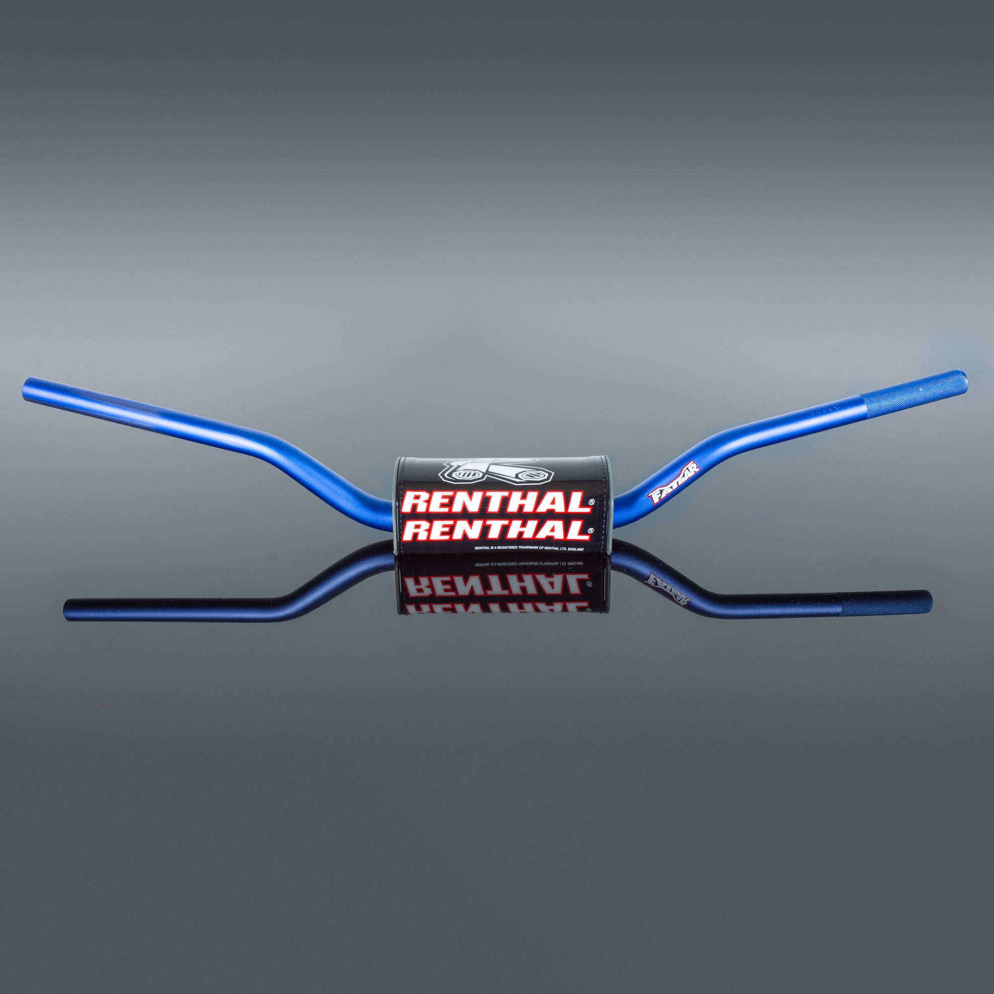 Renthal Fatbar 672 Handlebar KTM SX/SXF 09-12, SUZUKI RM/RMZ 06-13, Yamaha YZF 18-21 Blue