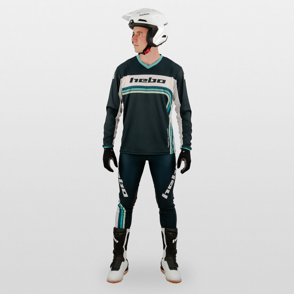 Hebo Pro Retro Trials Kit Combo Green