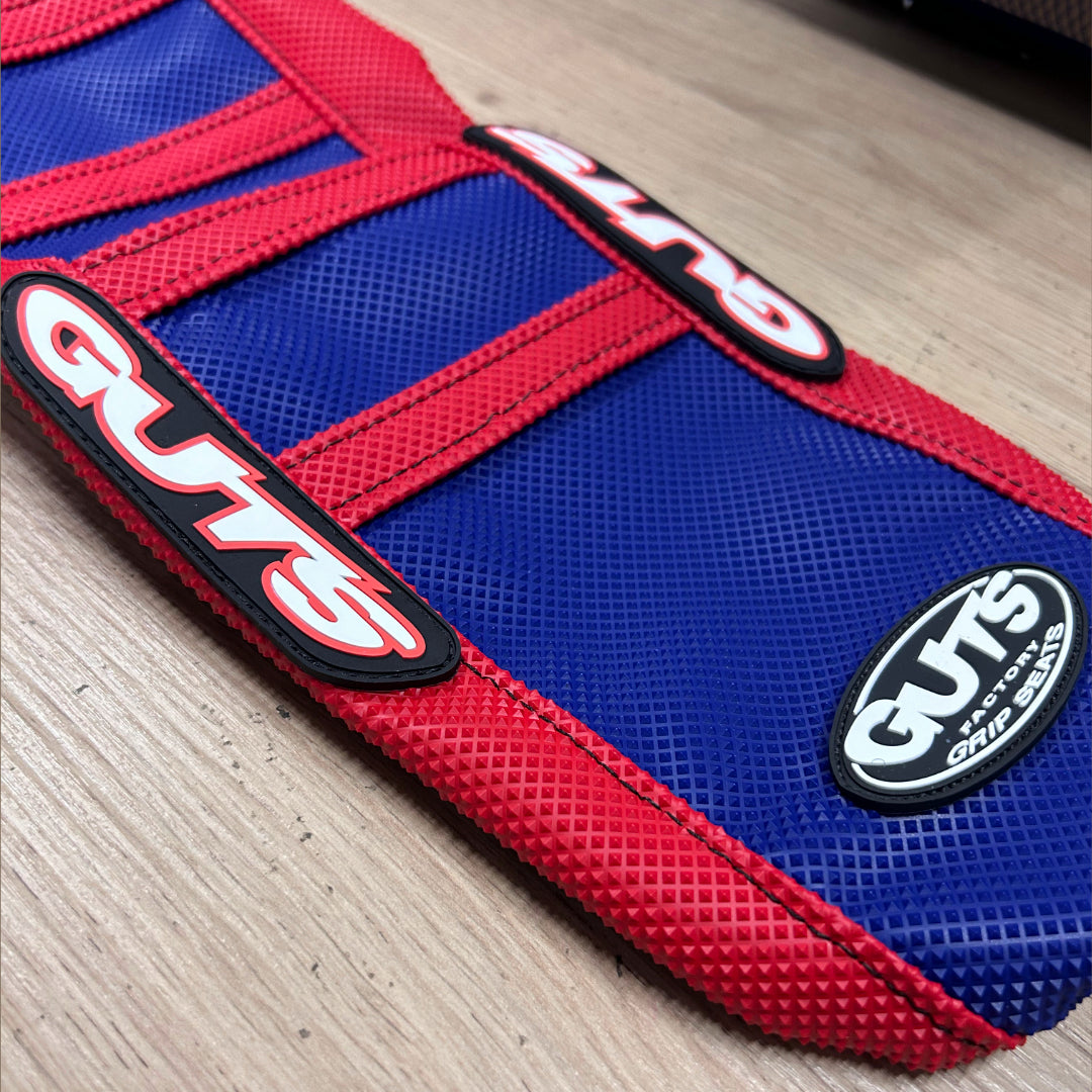 Guts Ribbed Velcro Cover Red Sides/Blue Top/ Red Ribs Beta RR 2T/4T 20-24