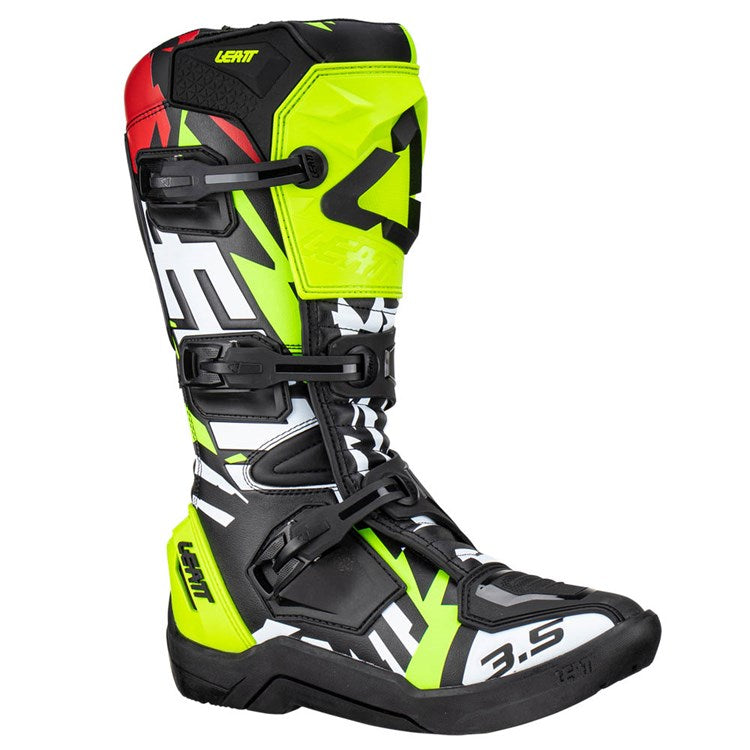 Leatt 3.5 MX Boots Zebra