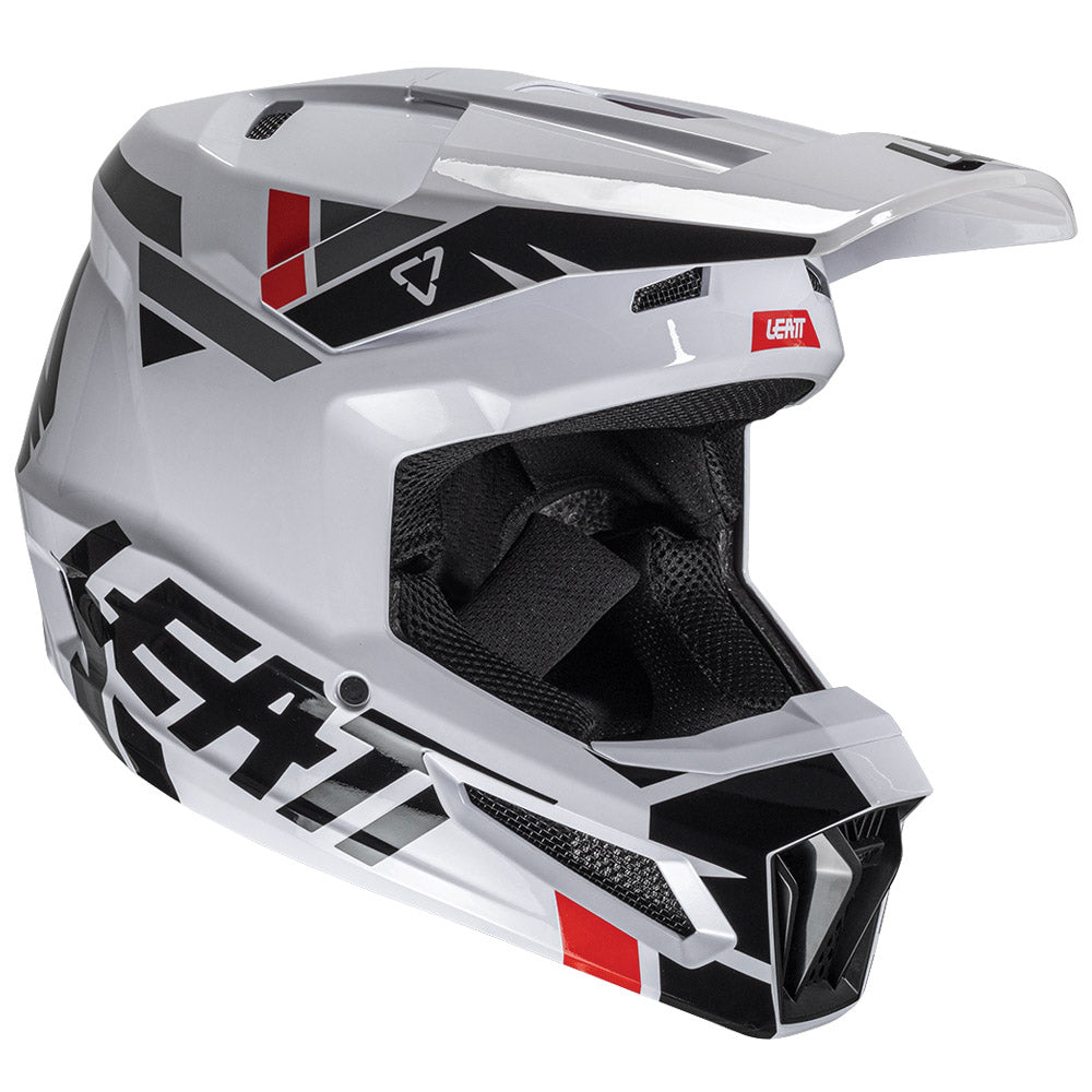 Leatt Moto 2.5 V25 MX 2025 Helmet White