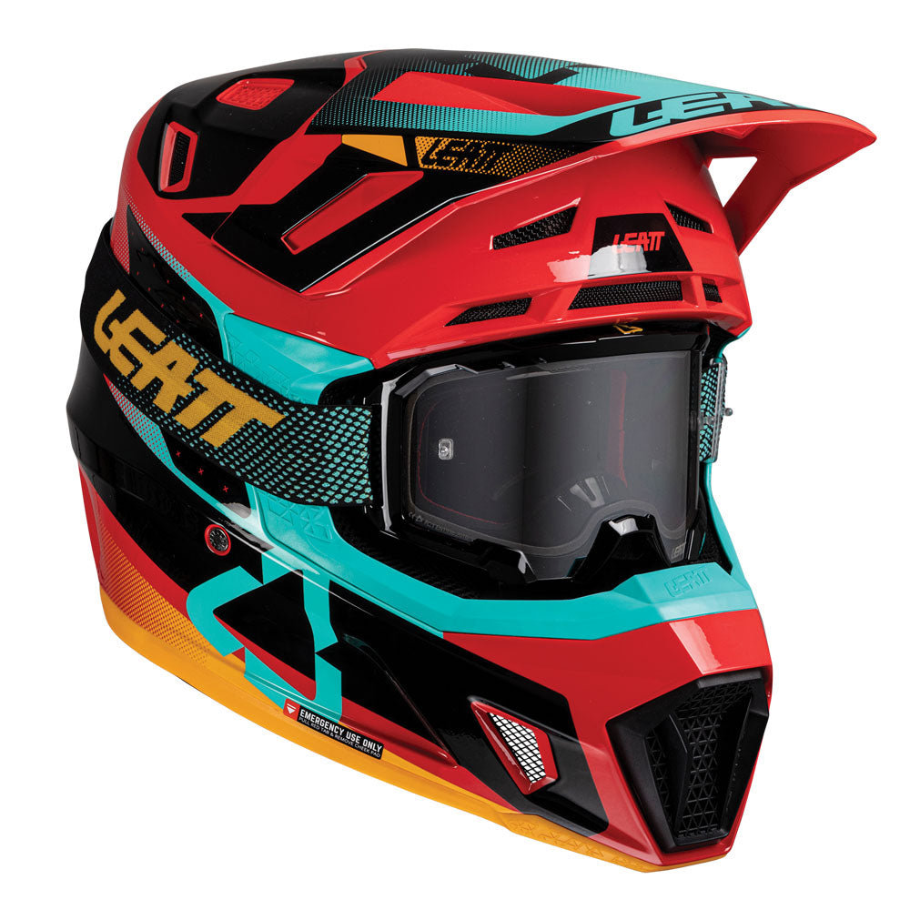 Leatt Moto 7.5 V25 MX 2025 Helmet Red