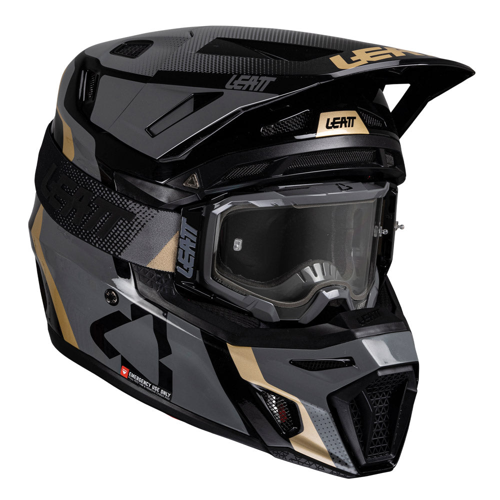 Leatt Moto 8.5 V25 MX 2025 Helmet Black