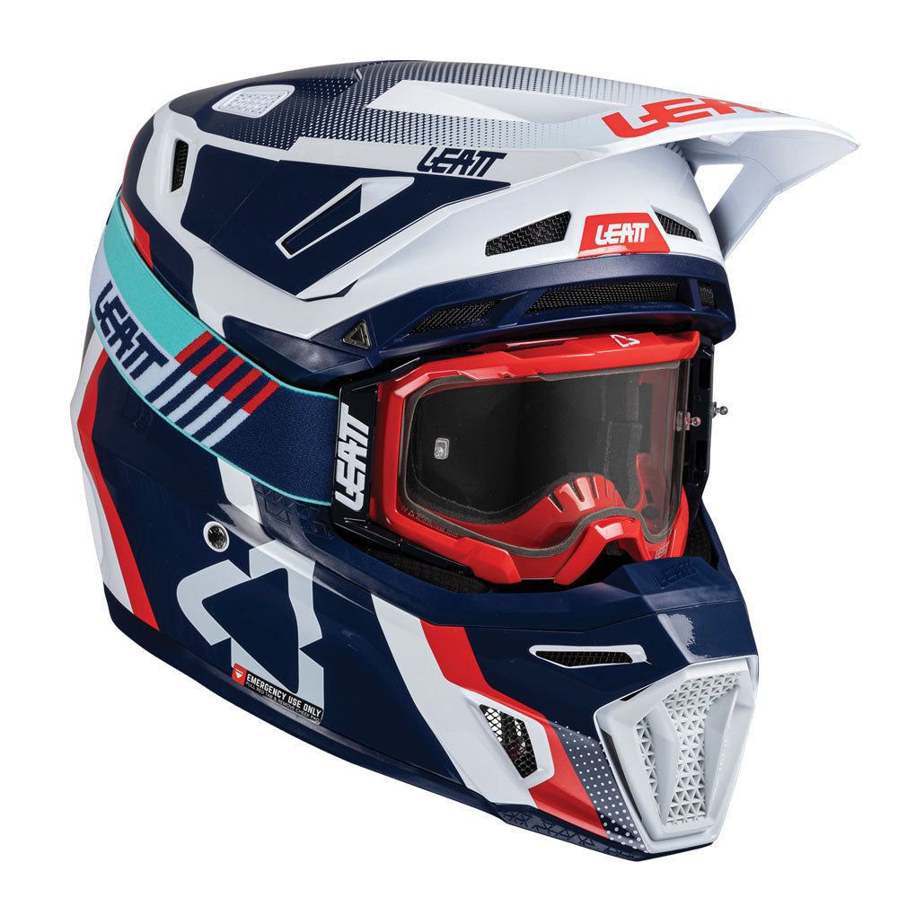 Leatt Moto 8.5 V25 MX 2025 Helmet Royal