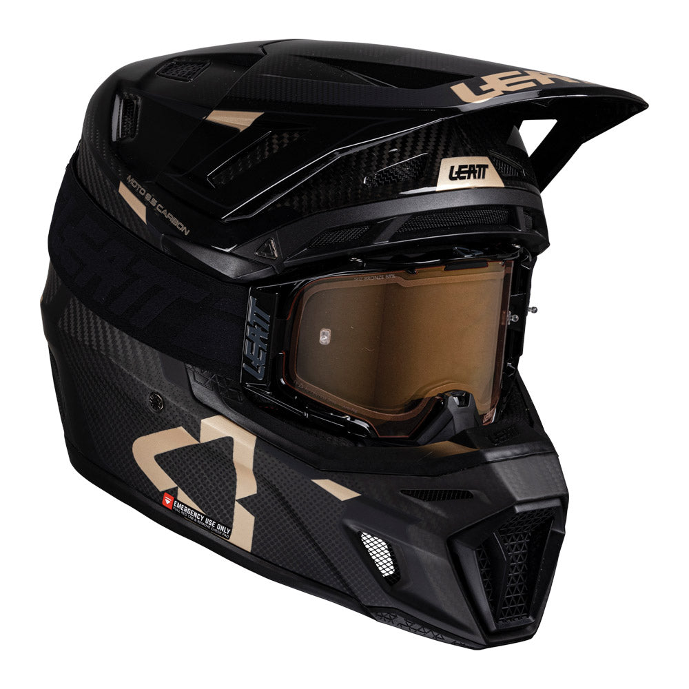 Leatt Moto 9.5 V25 MX 2025 Helmet Carbon