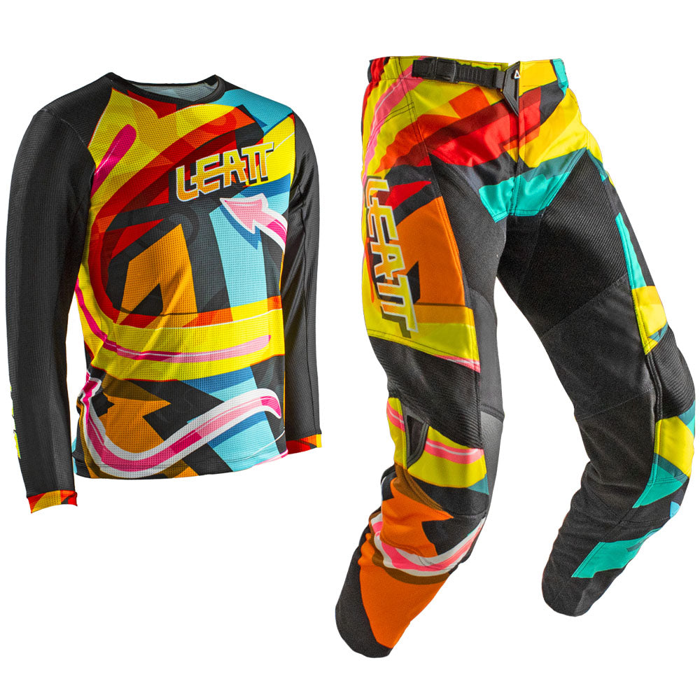 Leatt YOUTH Moto 3.5 MX Kit Combo 2025 Carnival