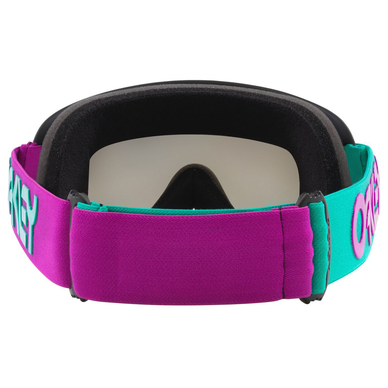 Oakley O Frame MX Goggle B1B Celeste/Purple - Dark Grey Lens