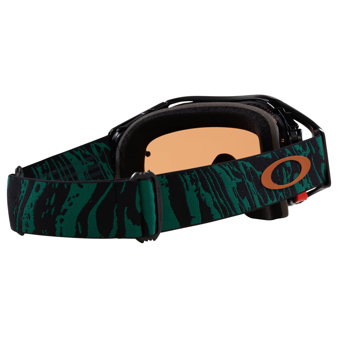 Oakley Airbrake MTB Goggle Viridian Striped - Bronze Prizm Lens