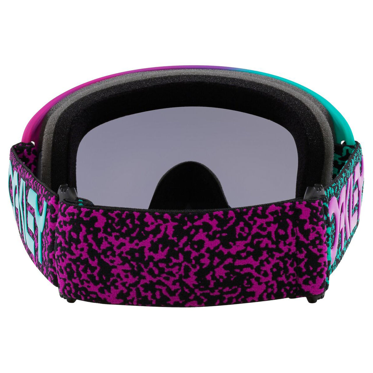 Oakley O Frame 2.0 Pro MX Goggle Celeste/Purple Viper - Dark Grey Lens