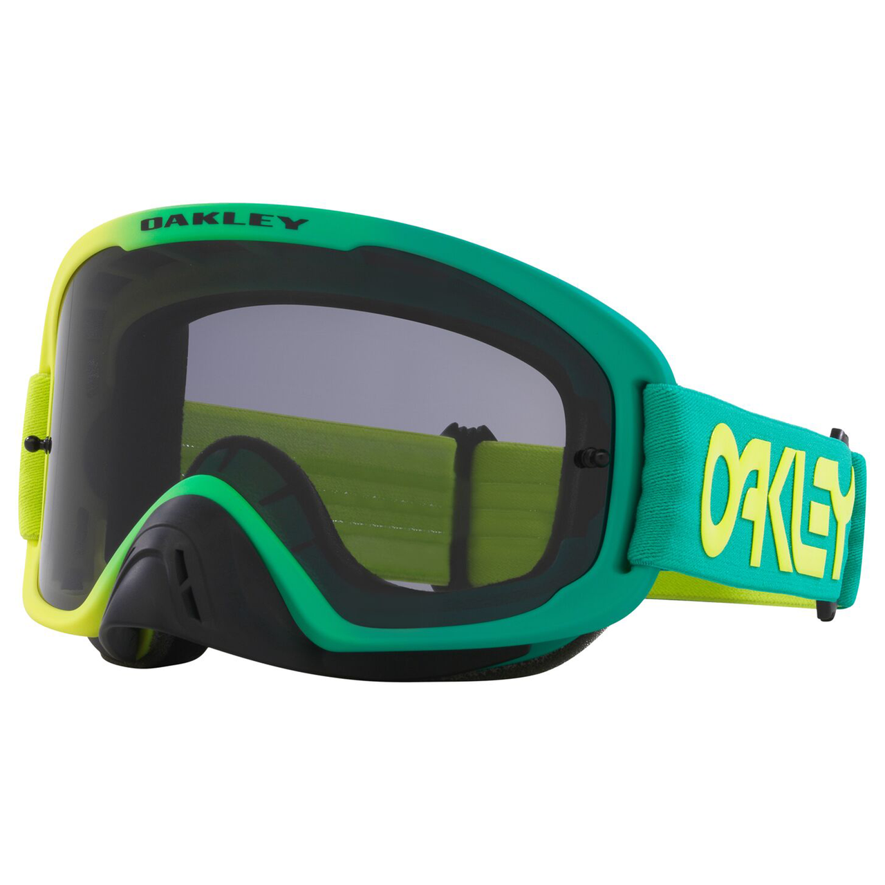 Oakley O Frame 2.0 Pro MX Goggle B1B Retina/Celeste - Dark Grey Lens