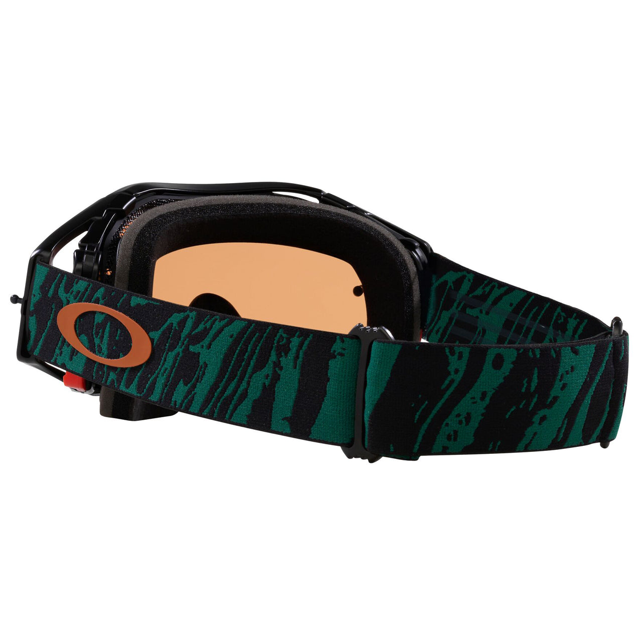 Oakley Airbrake MTB Goggle Viridian Striped - Bronze Prizm Lens