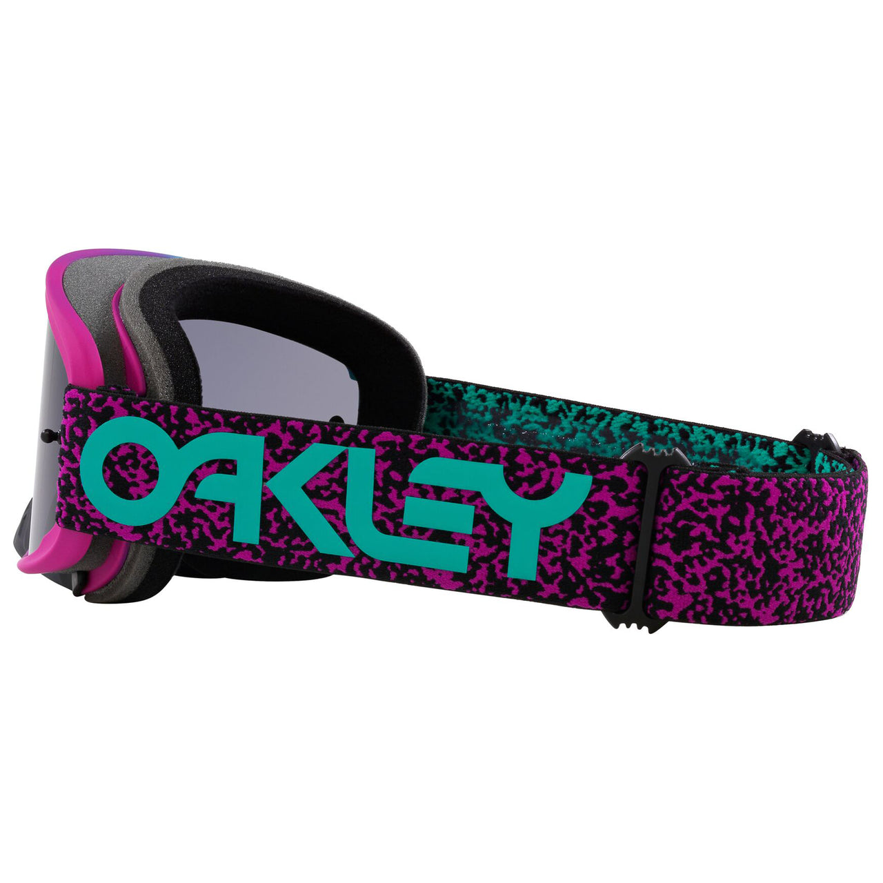 Oakley O Frame 2.0 Pro MX Goggle Celeste/Purple Viper - Dark Grey Lens