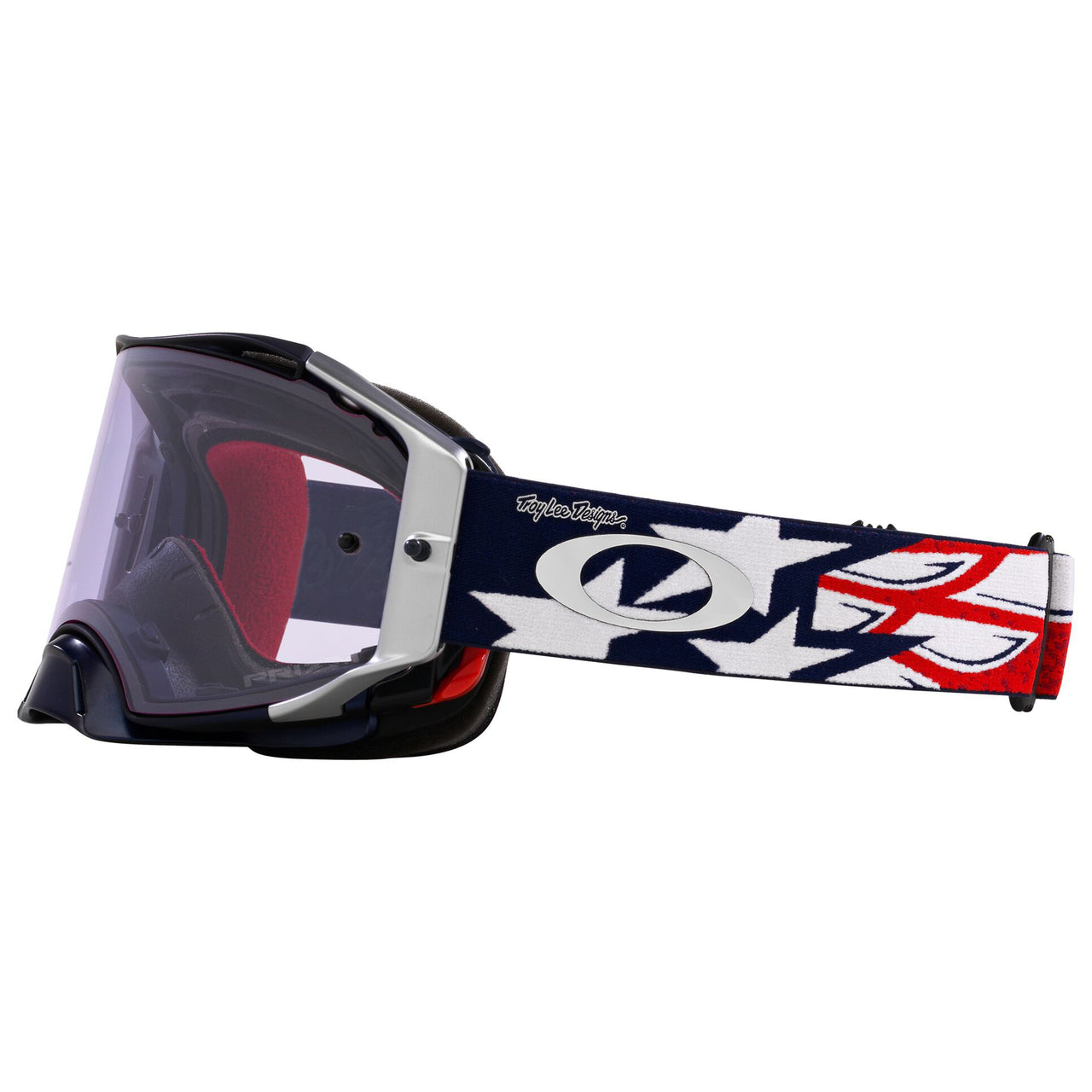 Oakley Airbrake MX Goggle TLD Wings Red/White/Blue - Prizm Low Light Lens