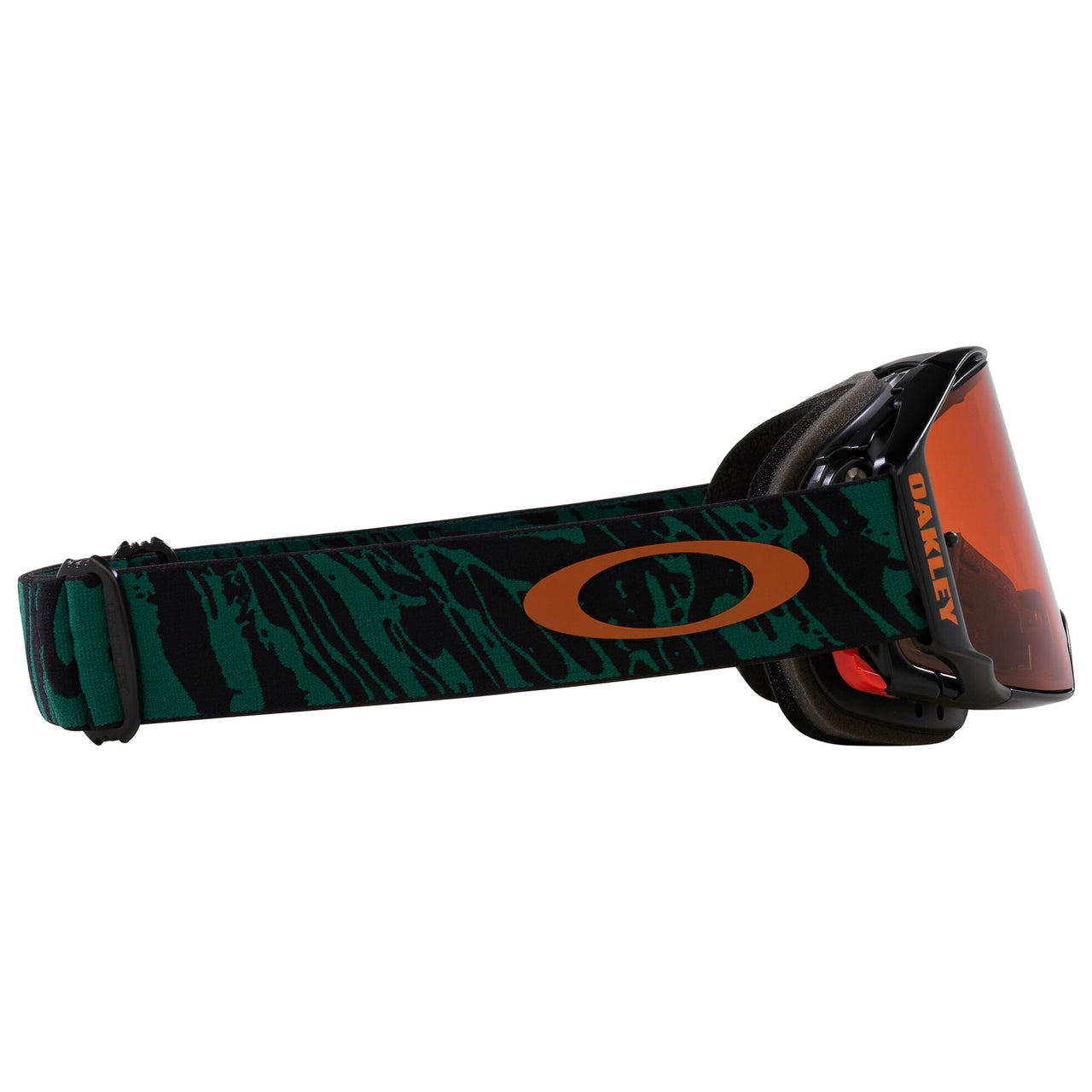 Oakley Airbrake MTB Goggle Viridian Striped - Bronze Prizm Lens