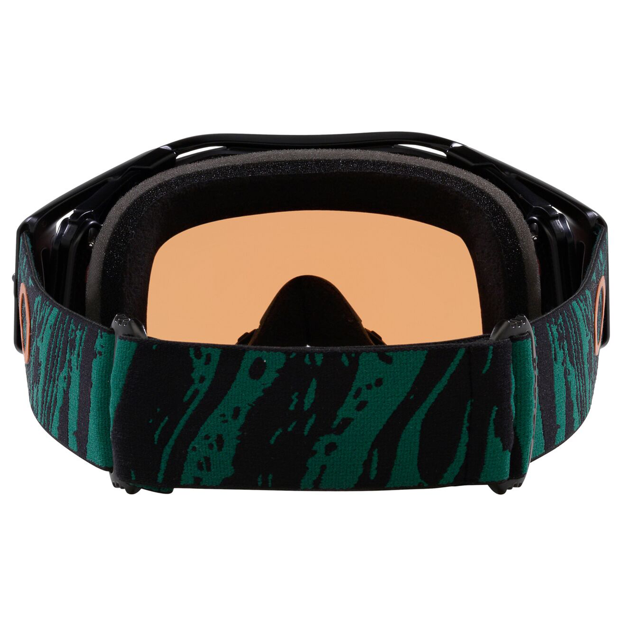 Oakley Airbrake MTB Goggle Viridian Striped - Bronze Prizm Lens