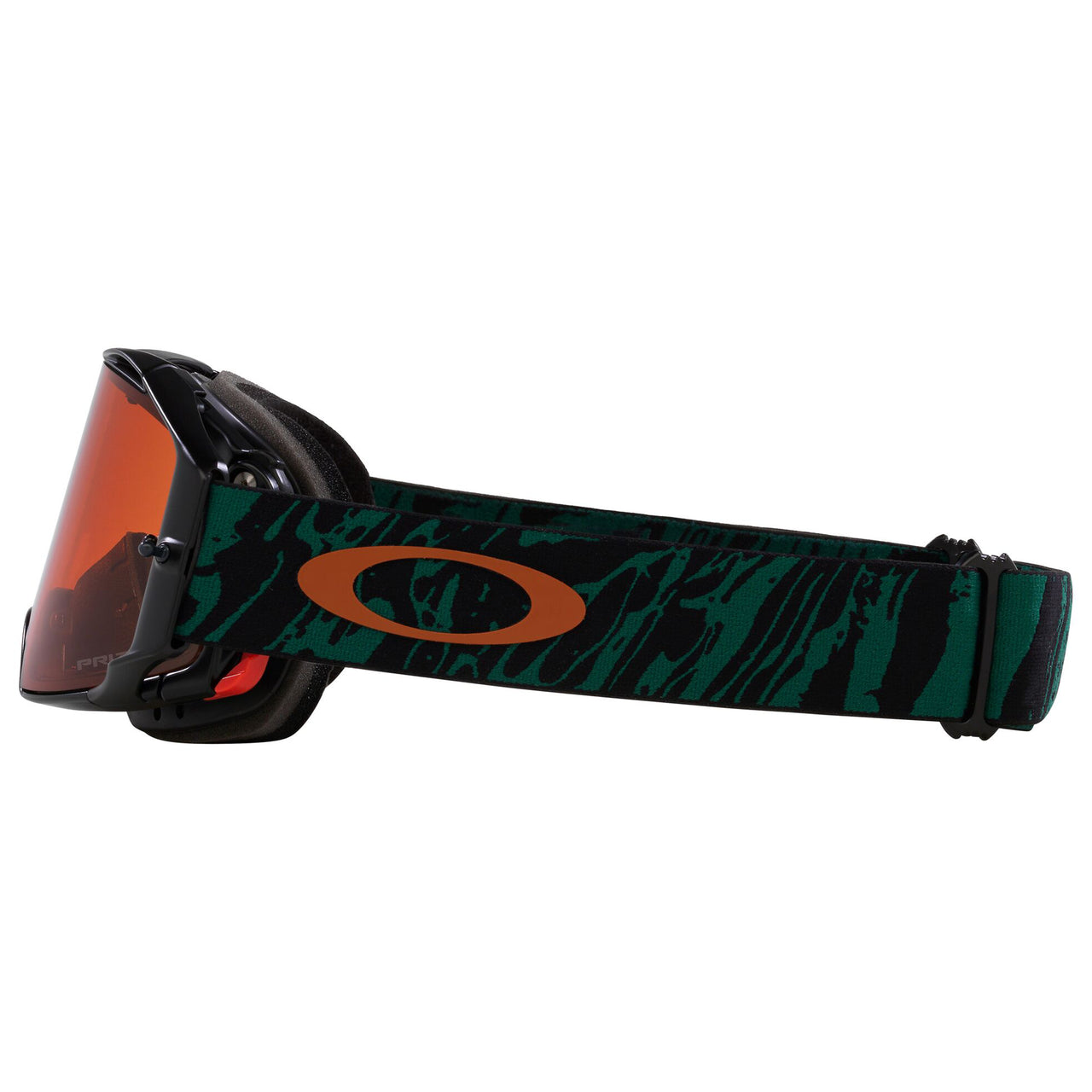 Oakley Airbrake MTB Goggle Viridian Striped - Bronze Prizm Lens