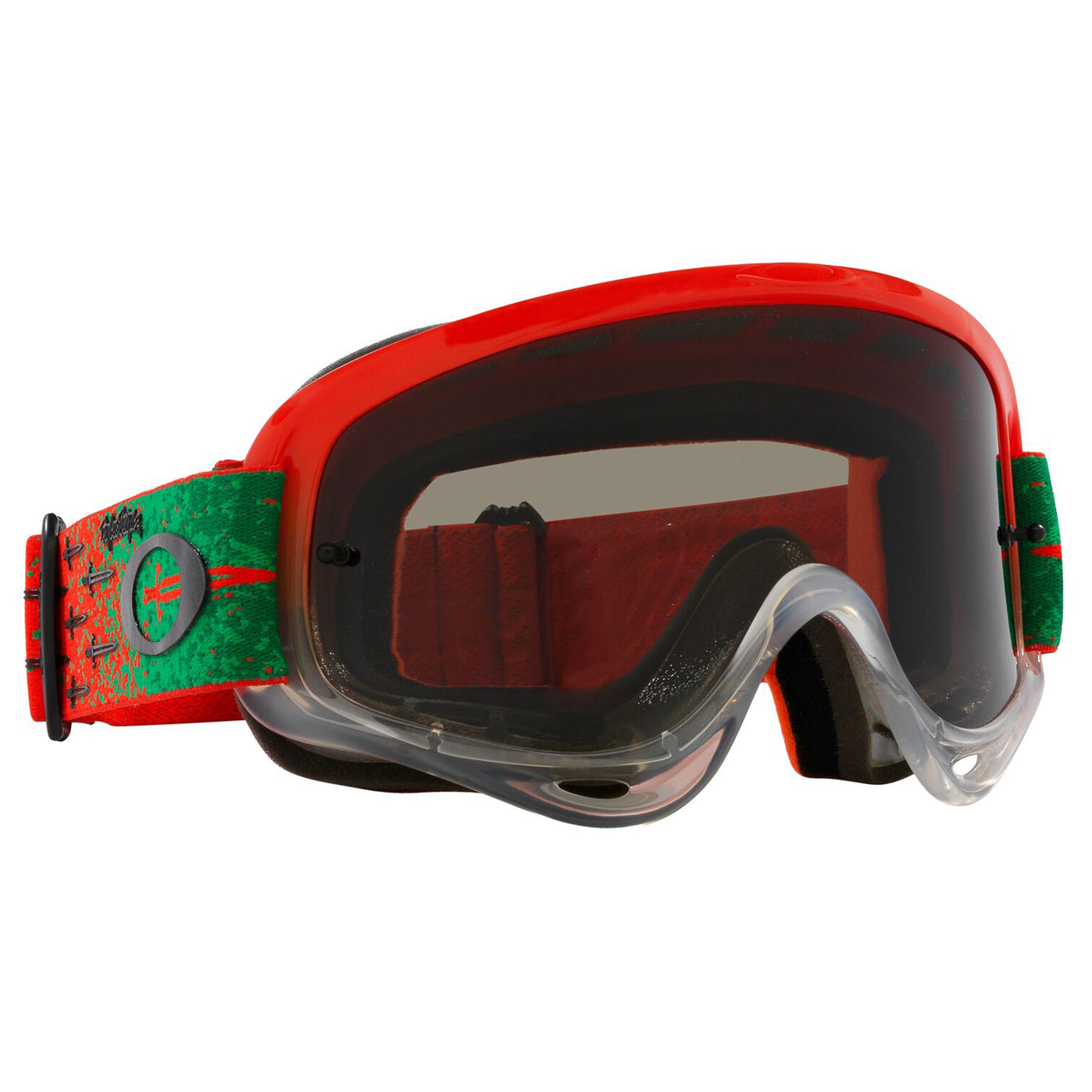 Oakley O Frame MX Goggle TLD Collection Carrack Orange - Dark Grey Lens