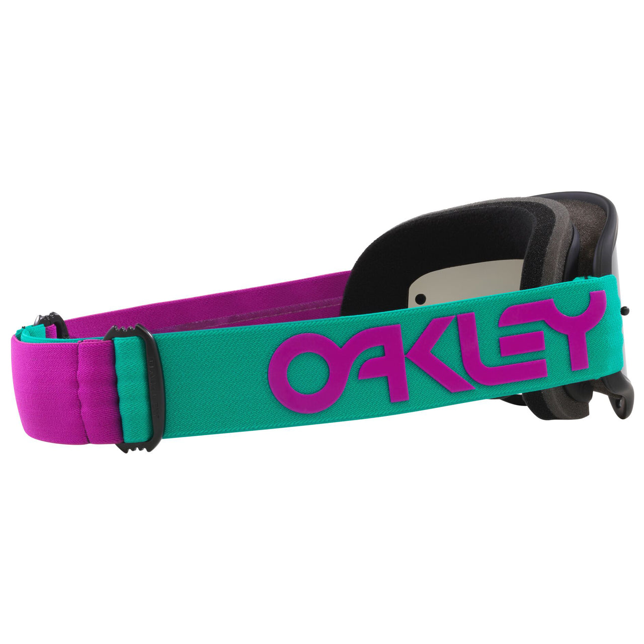 Oakley O Frame MX Goggle B1B Celeste/Purple - Dark Grey Lens