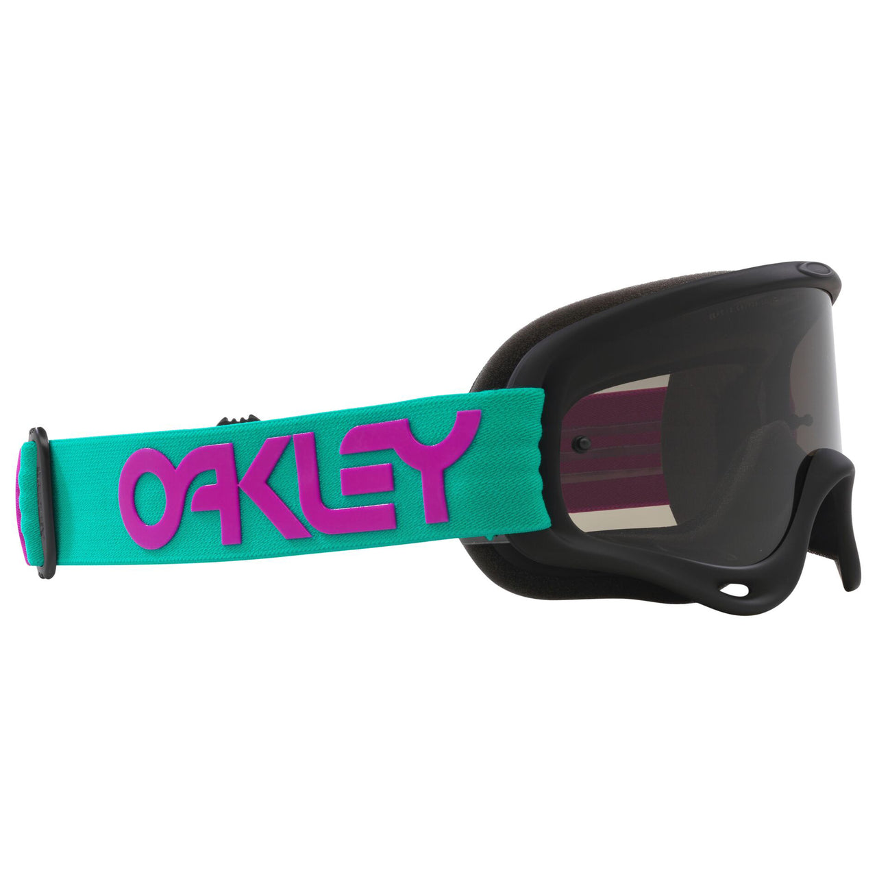 Oakley O Frame MX Goggle B1B Celeste/Purple - Dark Grey Lens