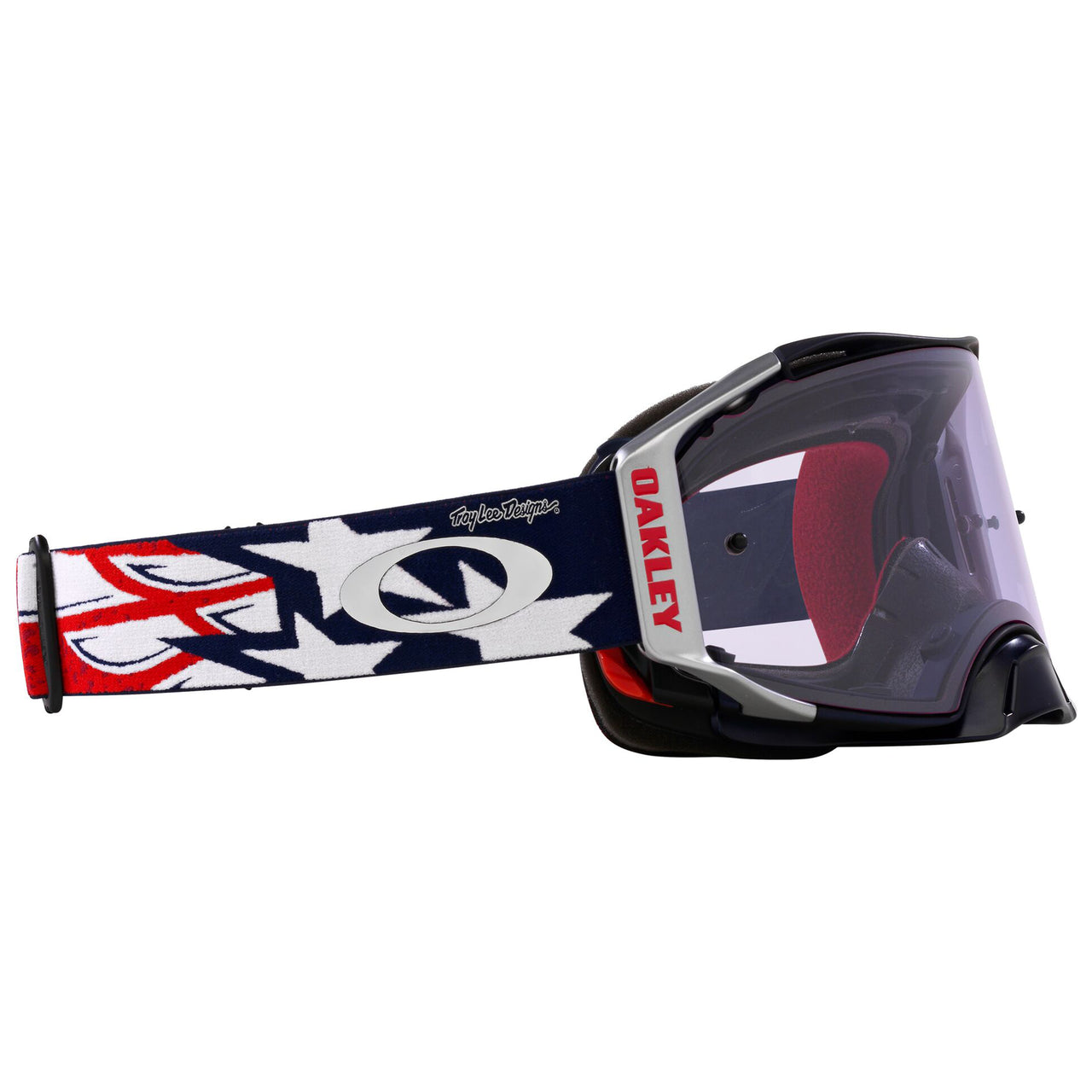 Oakley Airbrake MX Goggle TLD Wings Red/White/Blue - Prizm Low Light Lens