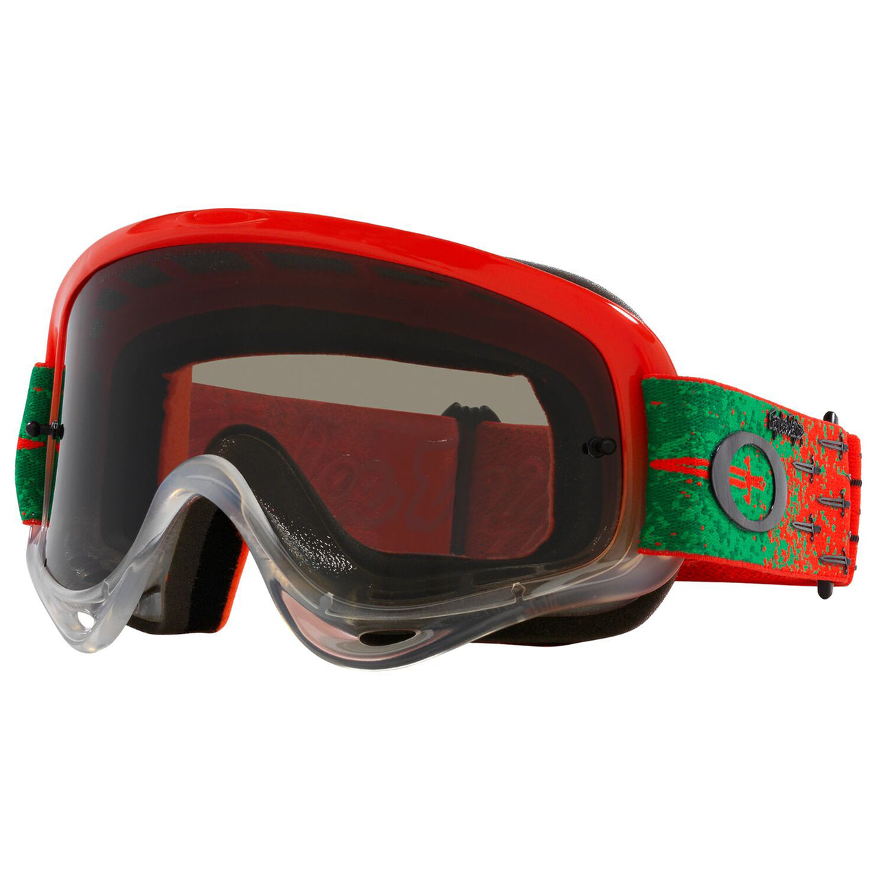 Oakley O Frame MX Goggle TLD Collection Carrack Orange - Dark Grey Lens