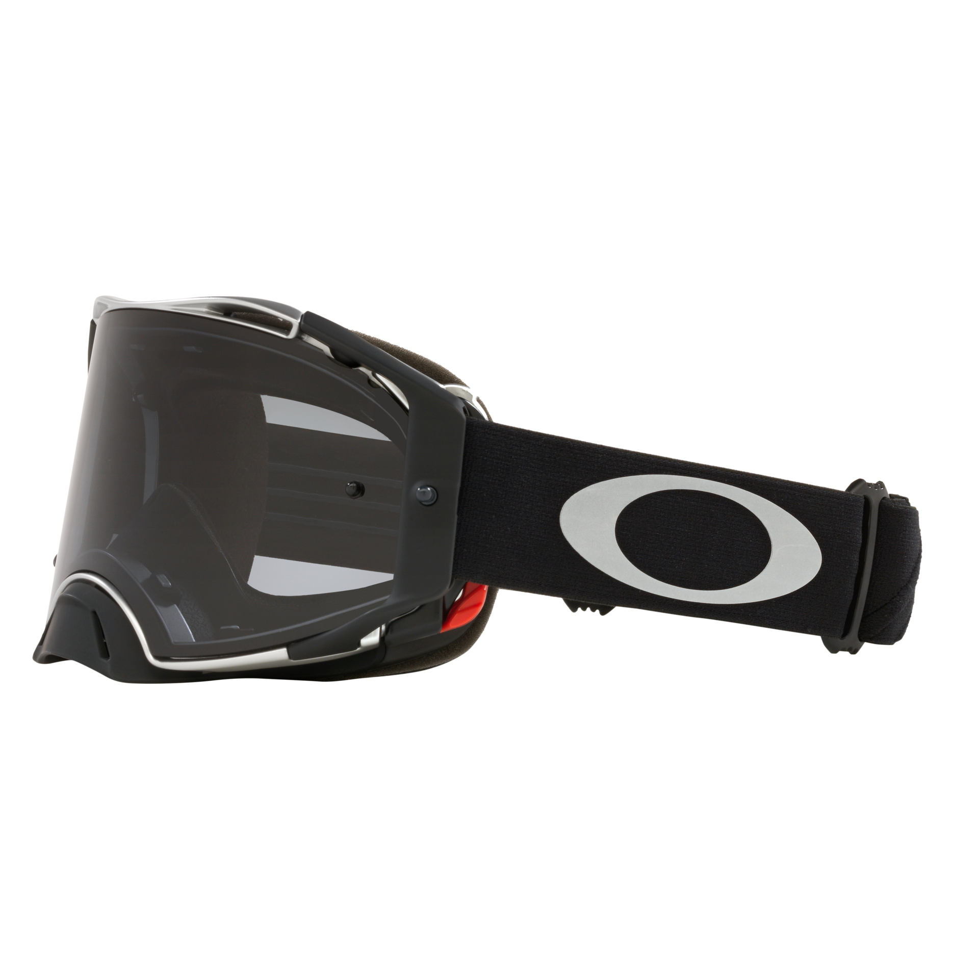 Oakley Airbrake MX Goggle Tuff Blocks Black/Gunmetal - Dark Grey Lens