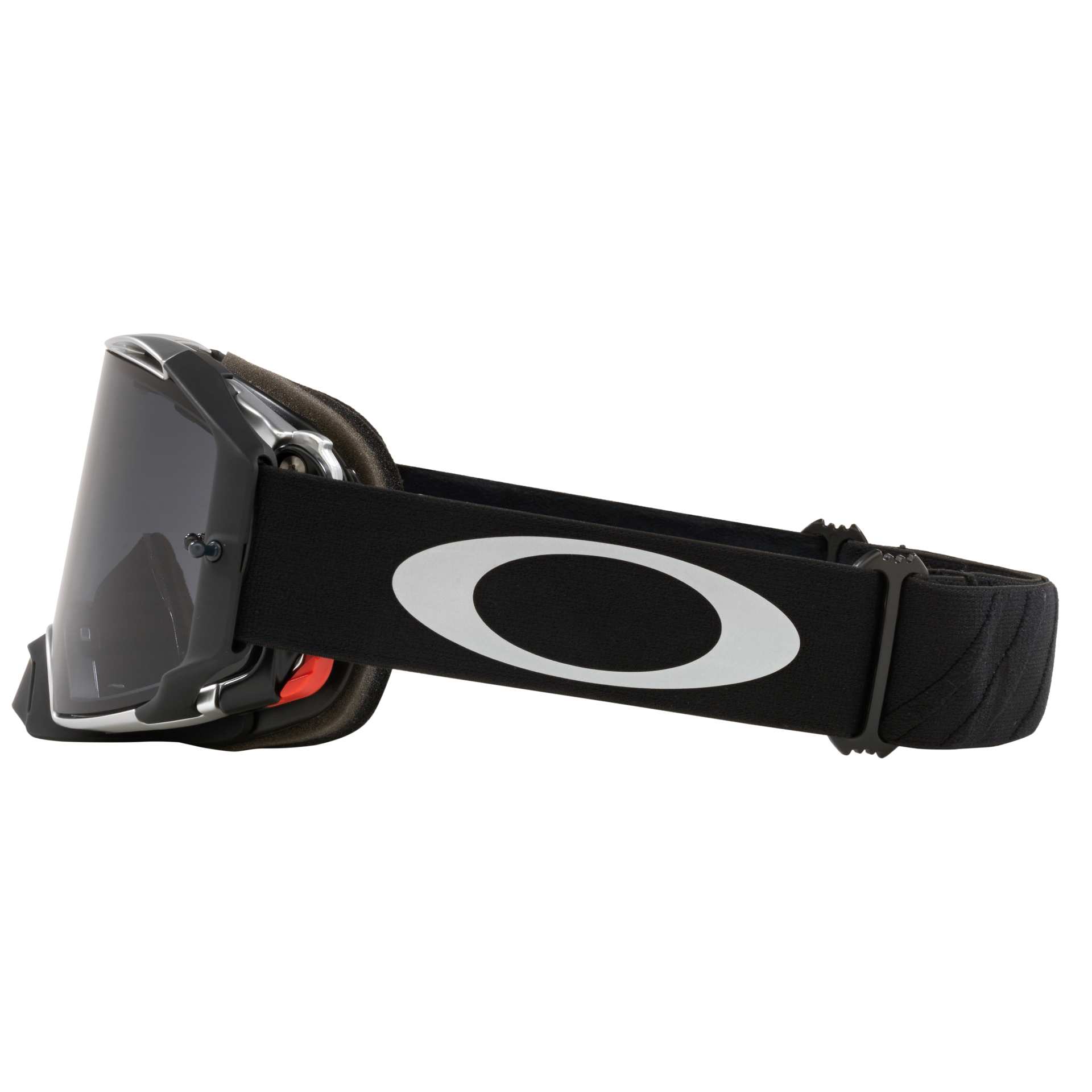 Oakley Airbrake MX Goggle Tuff Blocks Black/Gunmetal - Dark Grey Lens