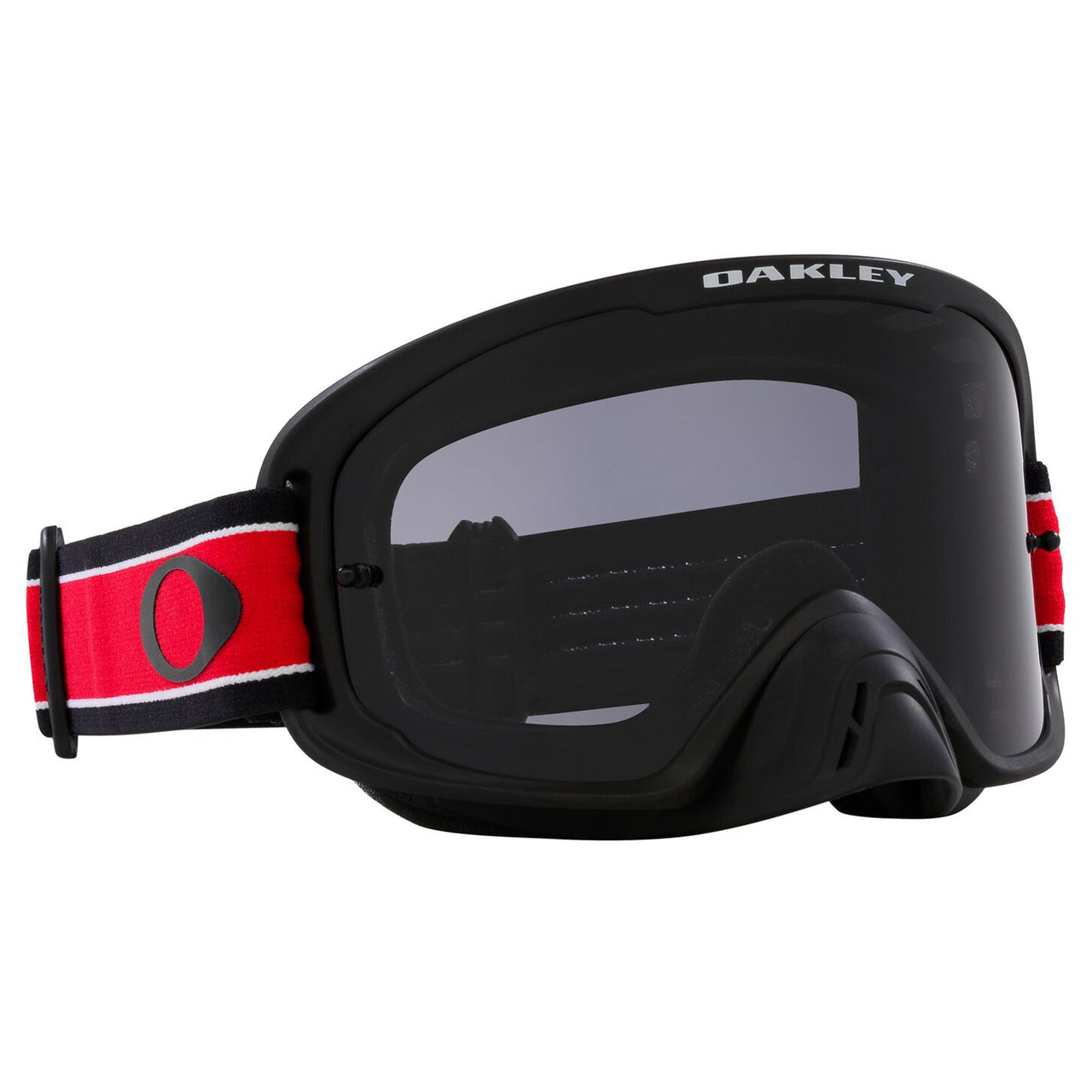 Oakley O Frame 2.0 Pro MX Goggle Sexton Red Stripe - Dark Grey Lens