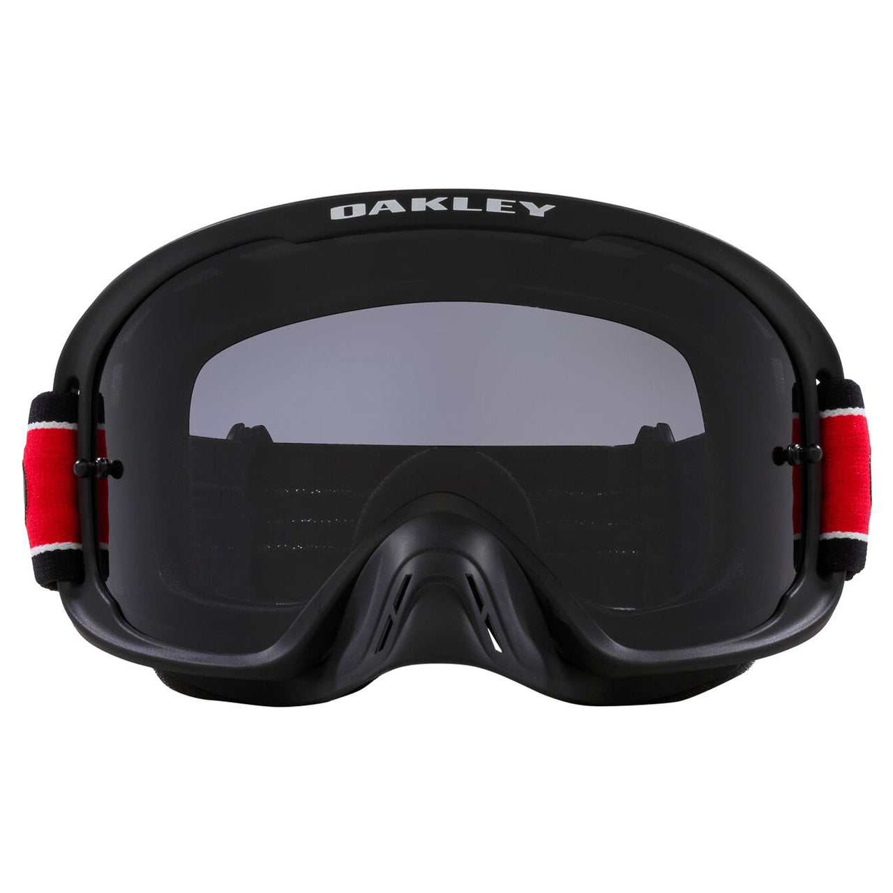 Oakley O Frame 2.0 Pro MX Goggle Sexton Red Stripe - Dark Grey Lens