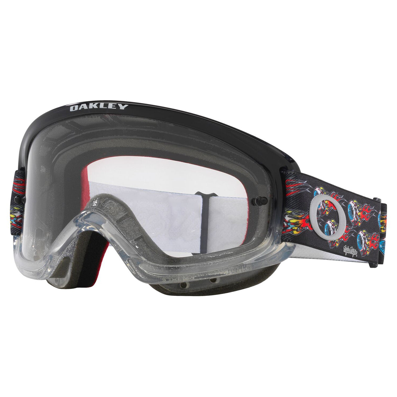 Oakley O Frame 2.0 Pro XS MX Goggle TLD Collection Eyeballs - Clear Lens