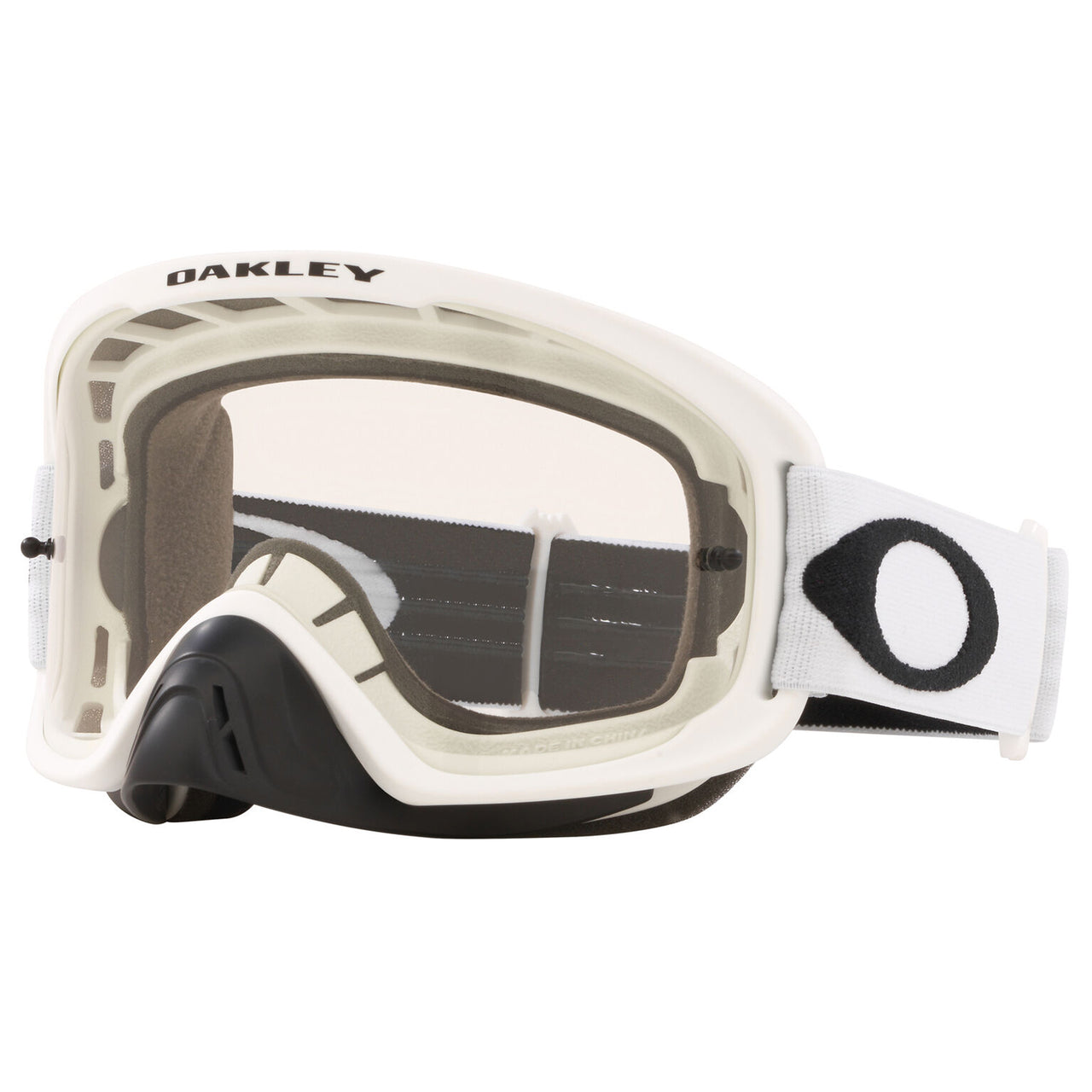 Oakley O Frame 2.0 Pro MX Goggle Matte White - Clear Lens