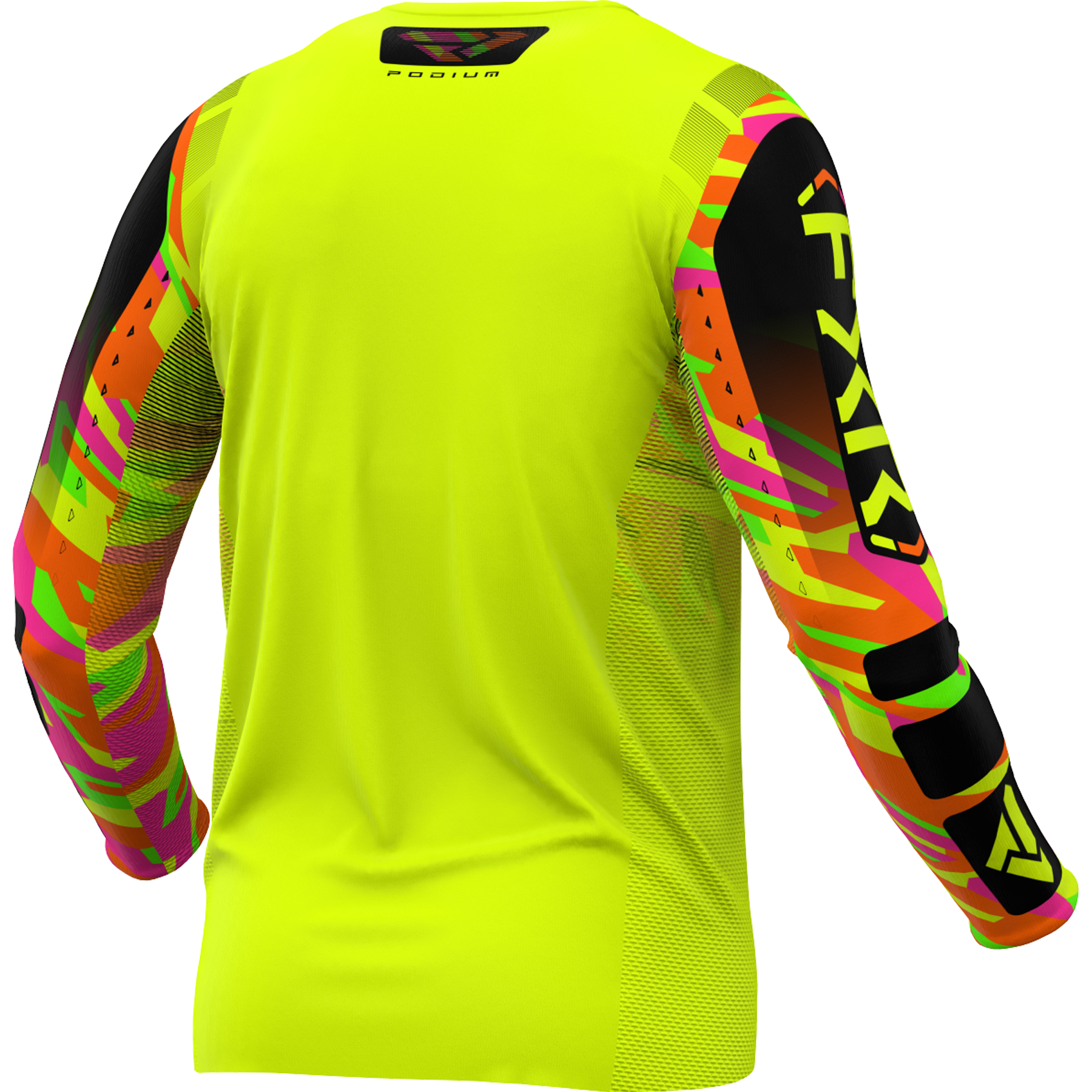 FXR Podium 2025 MX Kit Combo HiVis/Sherbet Camo