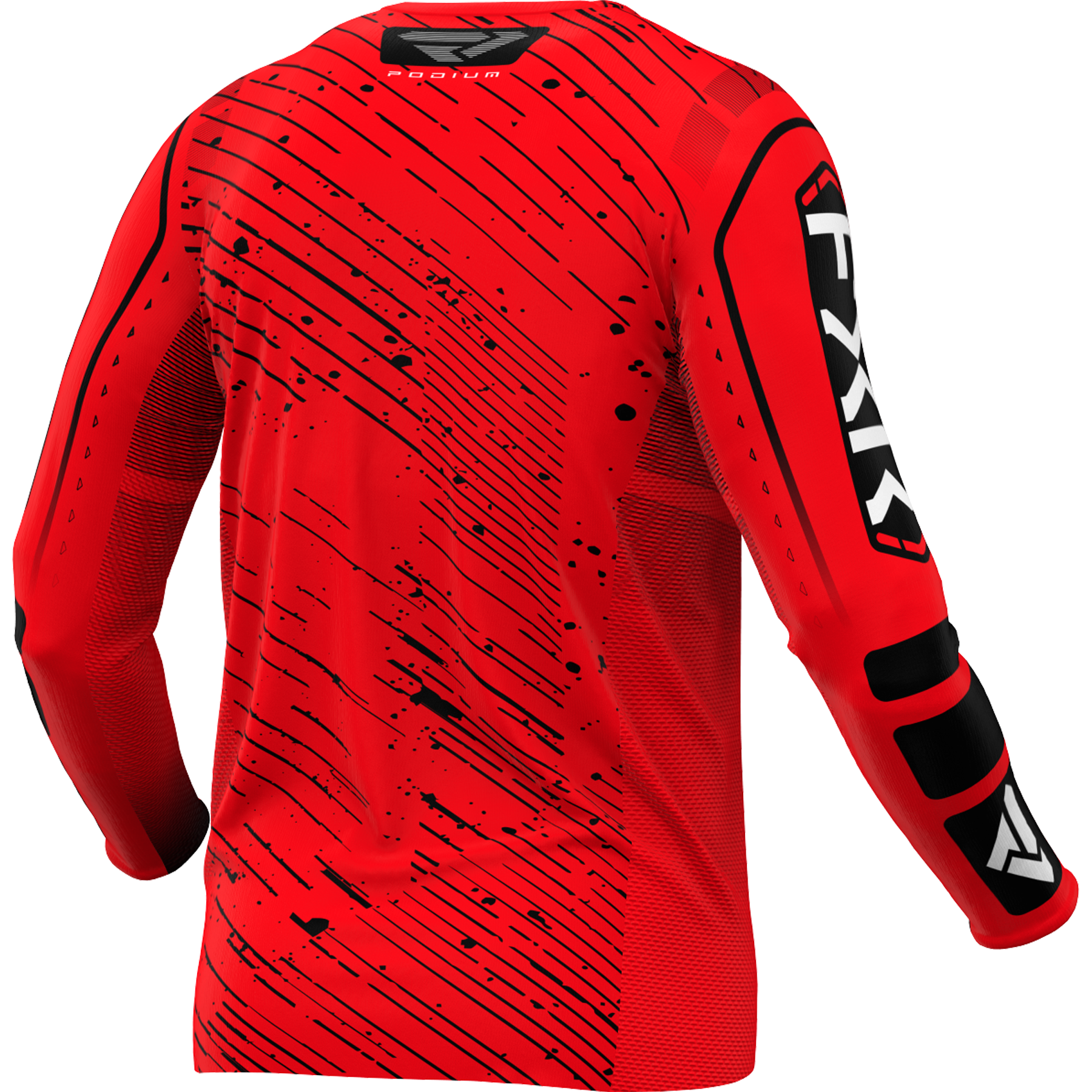 FXR YOUTH Podium MX Jersey 2025 Red/Black