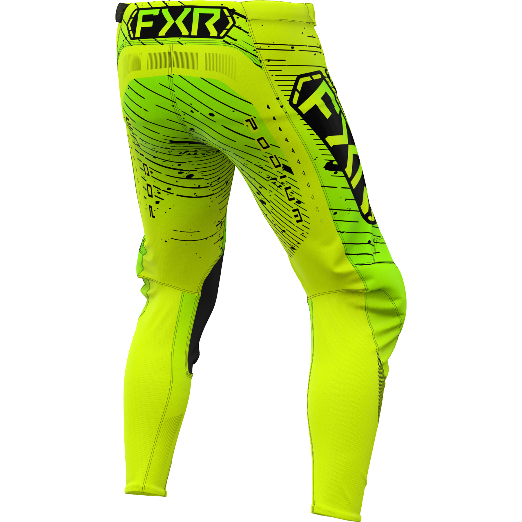 FXR Podium MX Pant 2025 HiVis/Lime/Black