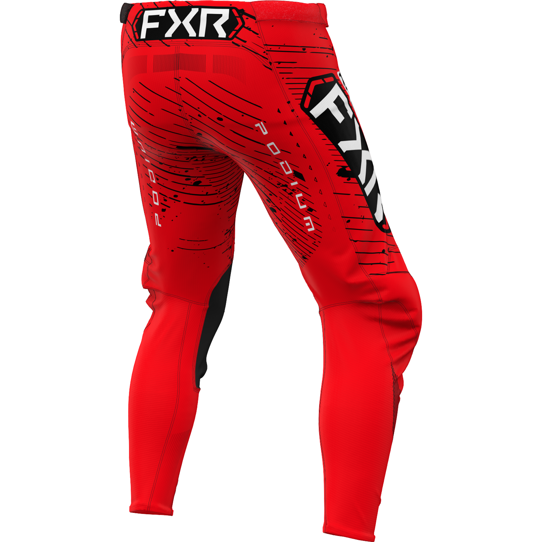 FXR Podium MX Pant 2025 Red/Black