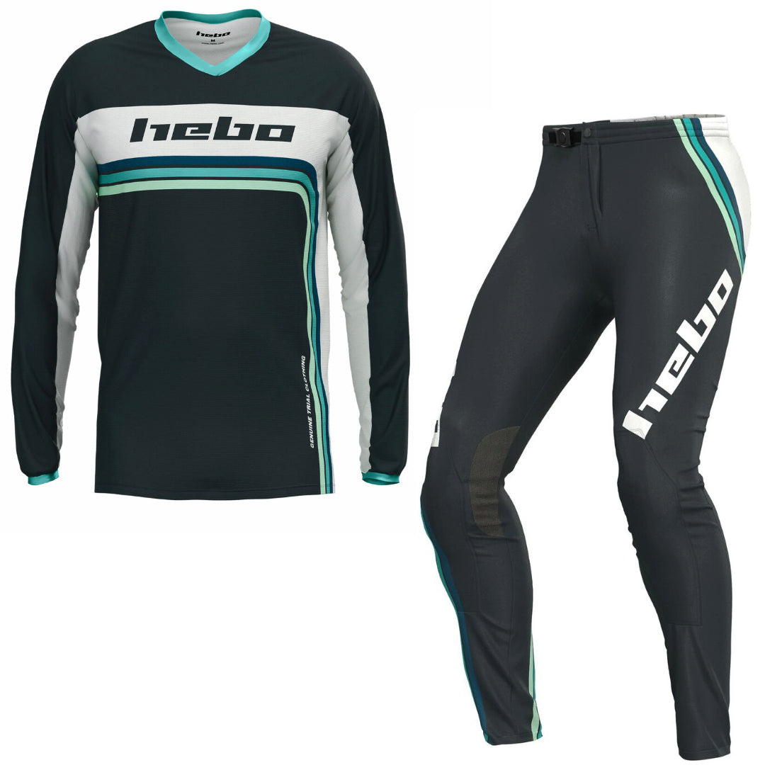 Hebo Pro Retro Trials Kit Combo Green