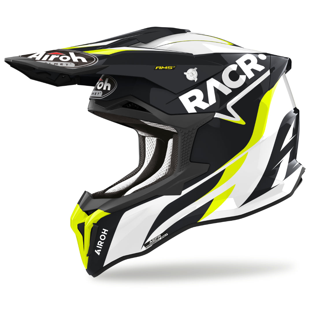 Airoh Strycker Racr Gloss MX Helmet