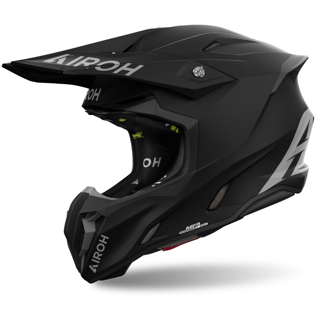 Airoh Twist 3 Colour Matt MX Helmet Black