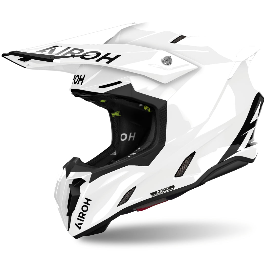 Airoh Twist 3 Colour Gloss MX Helmet White