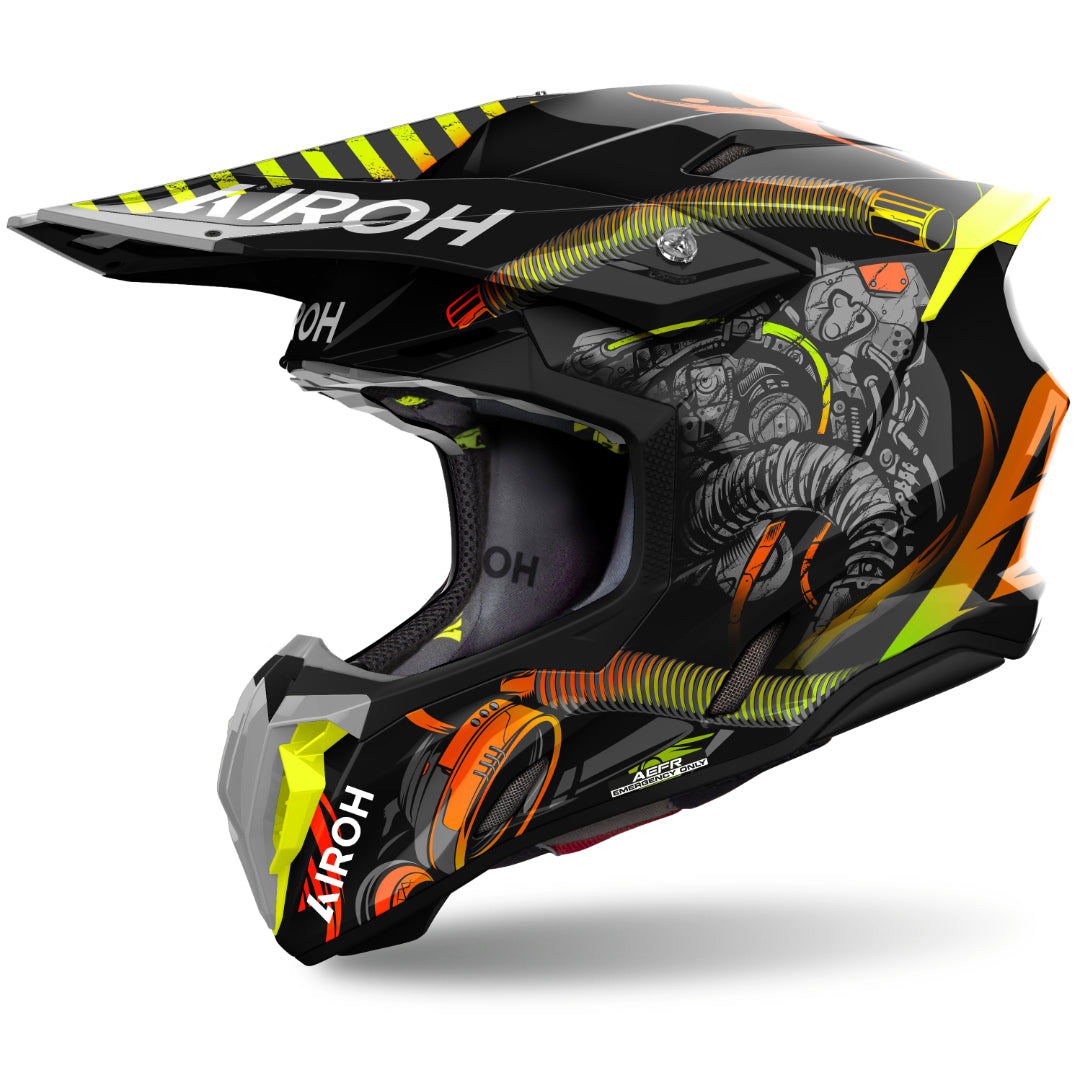 Airoh Twist 3 Toxic Gloss MX Helmet