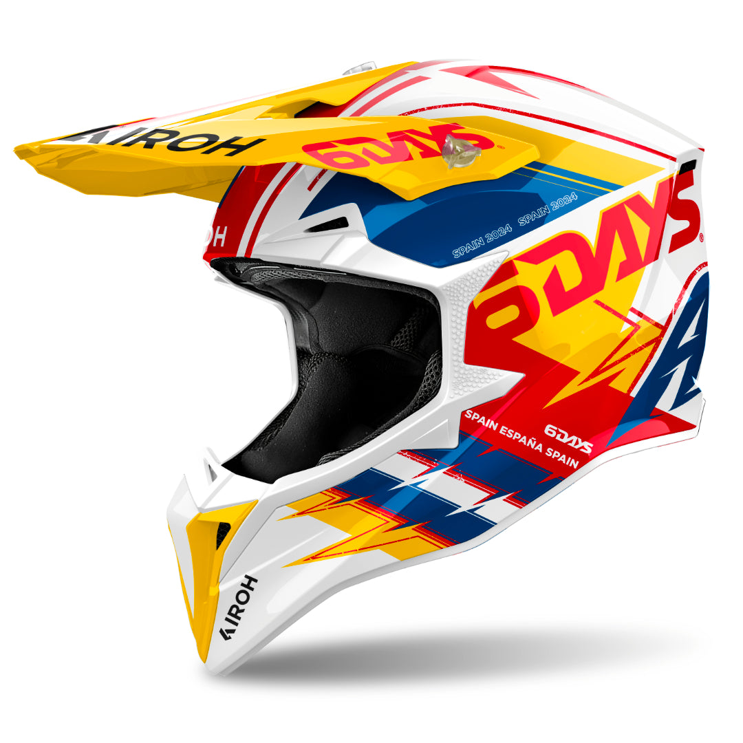 Airoh Wraaap 6 Days Spain MX Helmet