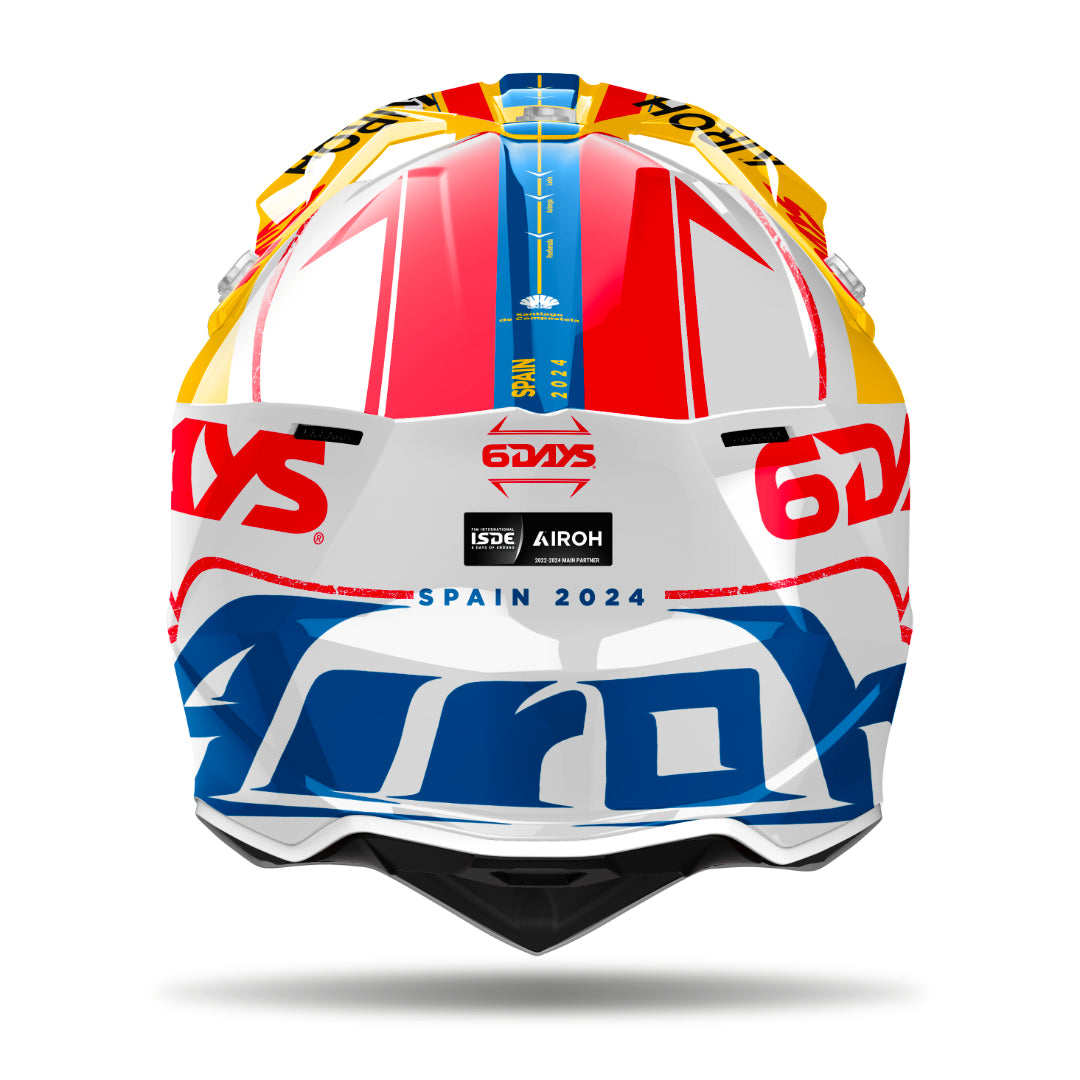 Airoh Wraaap 6 Days Spain MX Helmet