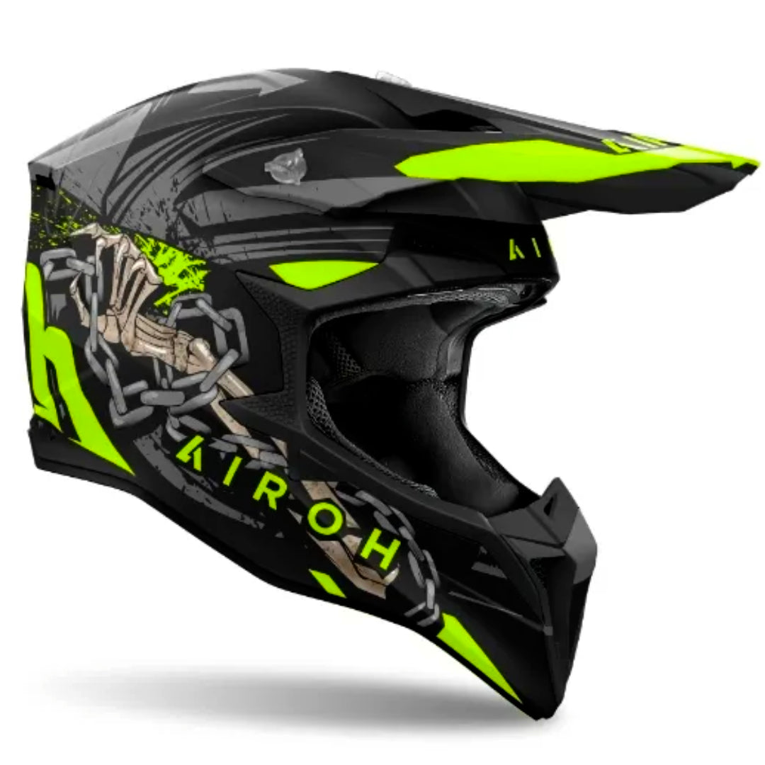 Airoh Wraaap Darkness Matt MX Helmet